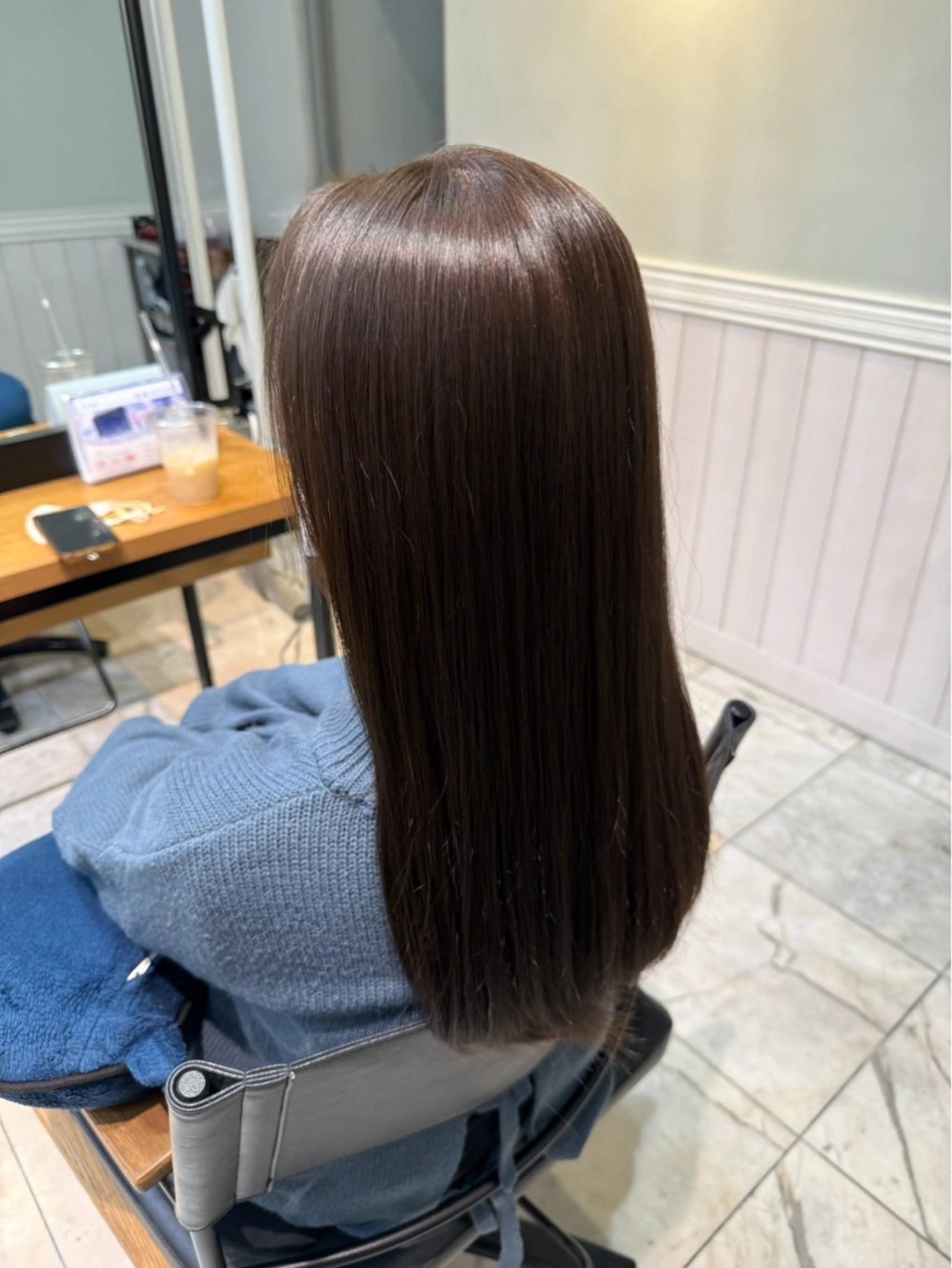 ロング ヘアカラー Lidee chiharuのヘアスタイル