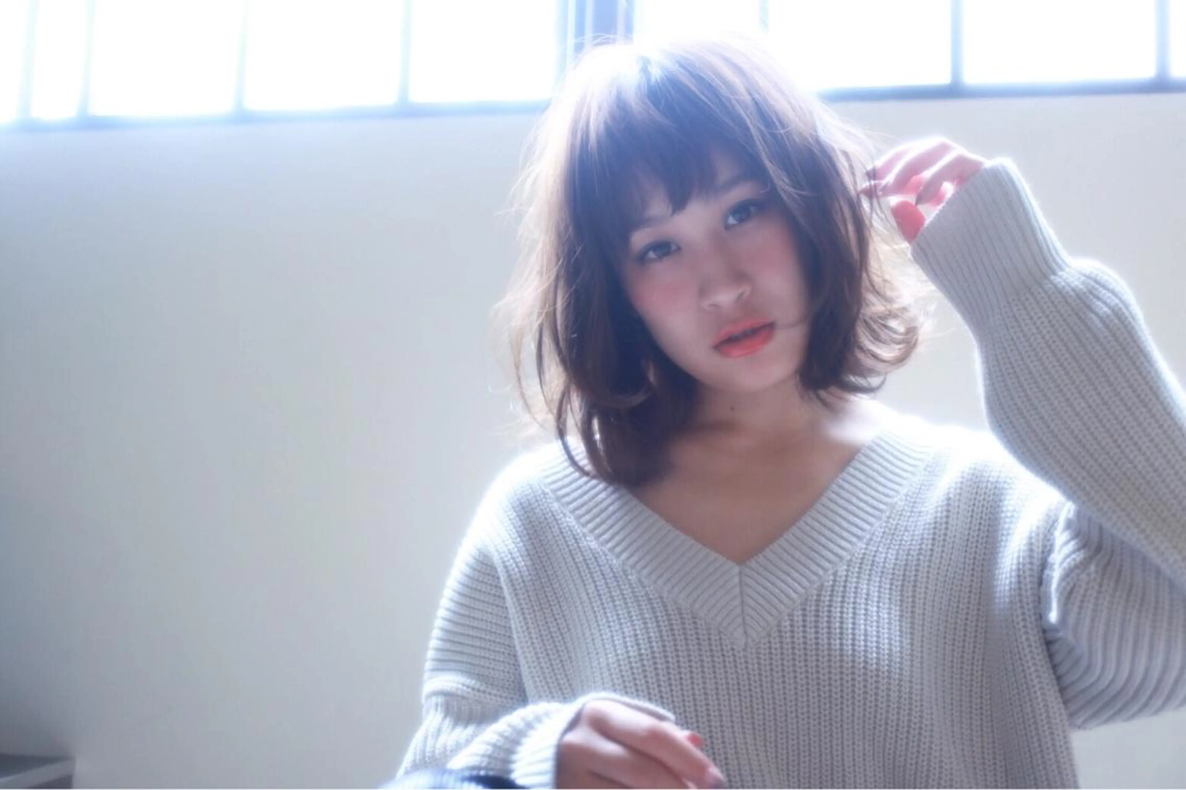 ミディアム カラー カット ヘアカラー トリートメント ヘッドスパ TOPstylist ✂️フセケイタ✂️のヘアスタイル