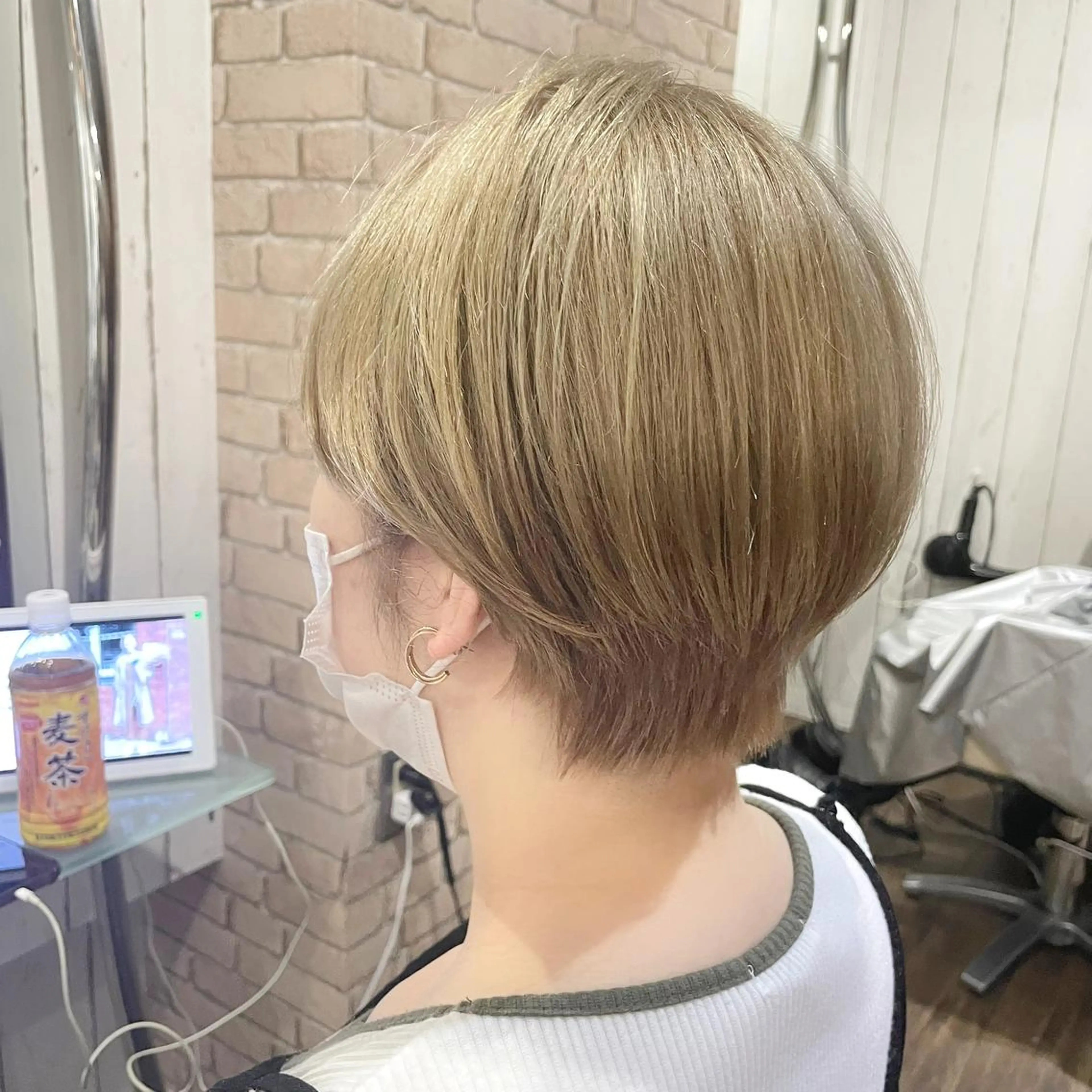 ショート カラー ヘアアレンジ 池袋髪質改善×レイヤ ー専門MATSUのヘアスタイル