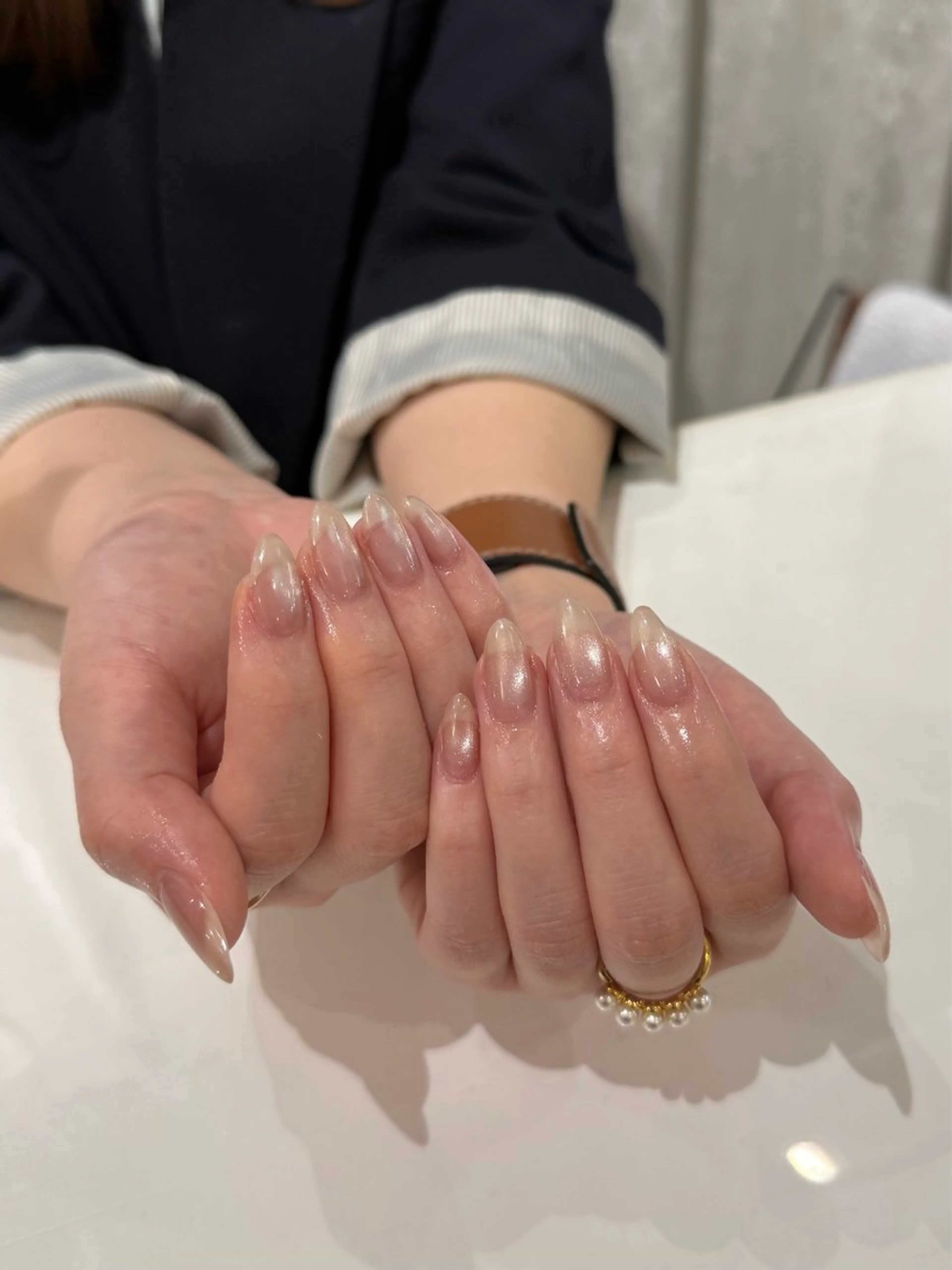 ネイル マグネットネイル Bloom 莉子のネイルデザイン