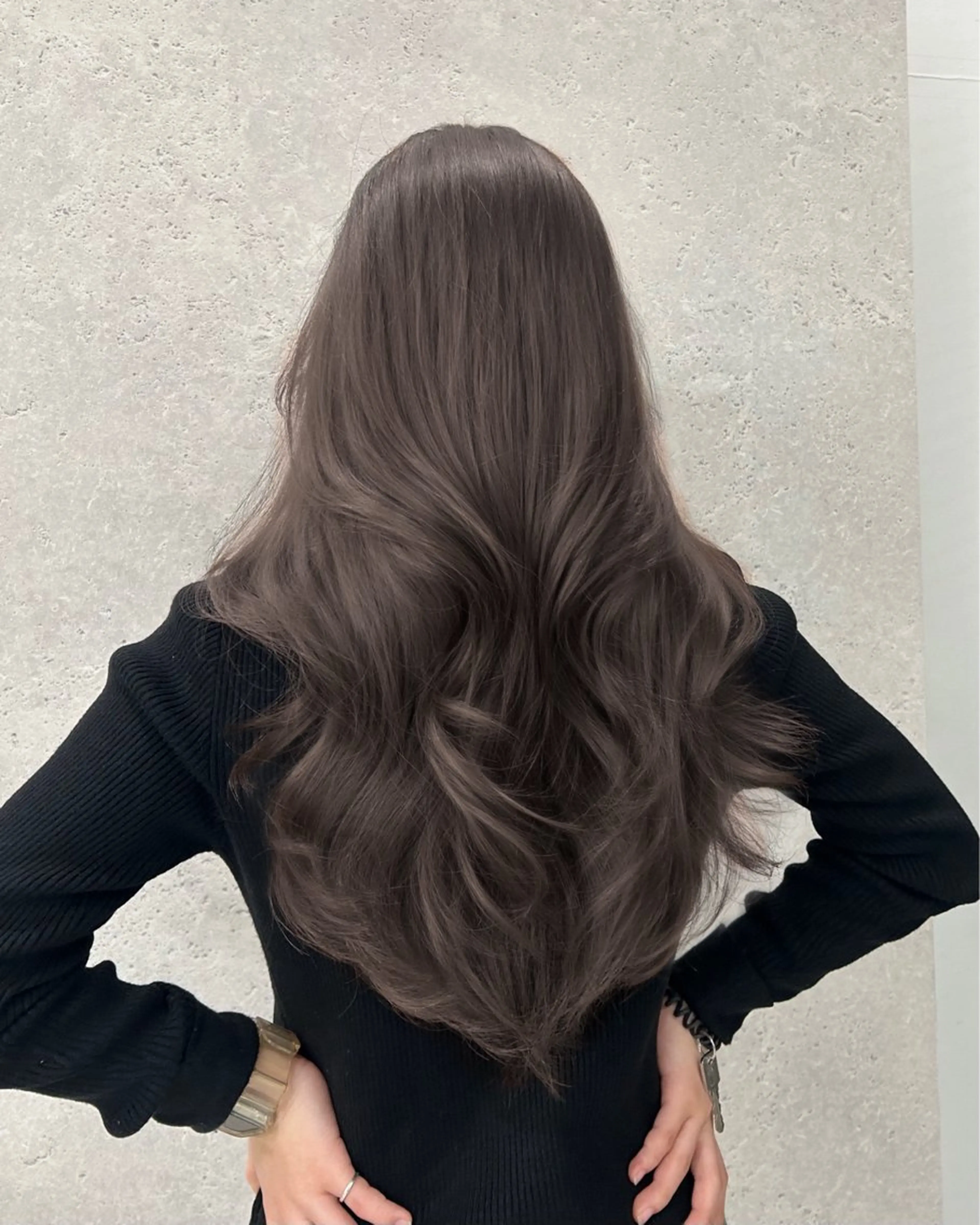 【1日2名様ご案内♡♡】韓国風カット✖️フルカラー✖️髪質改善トリートメント💘の写真