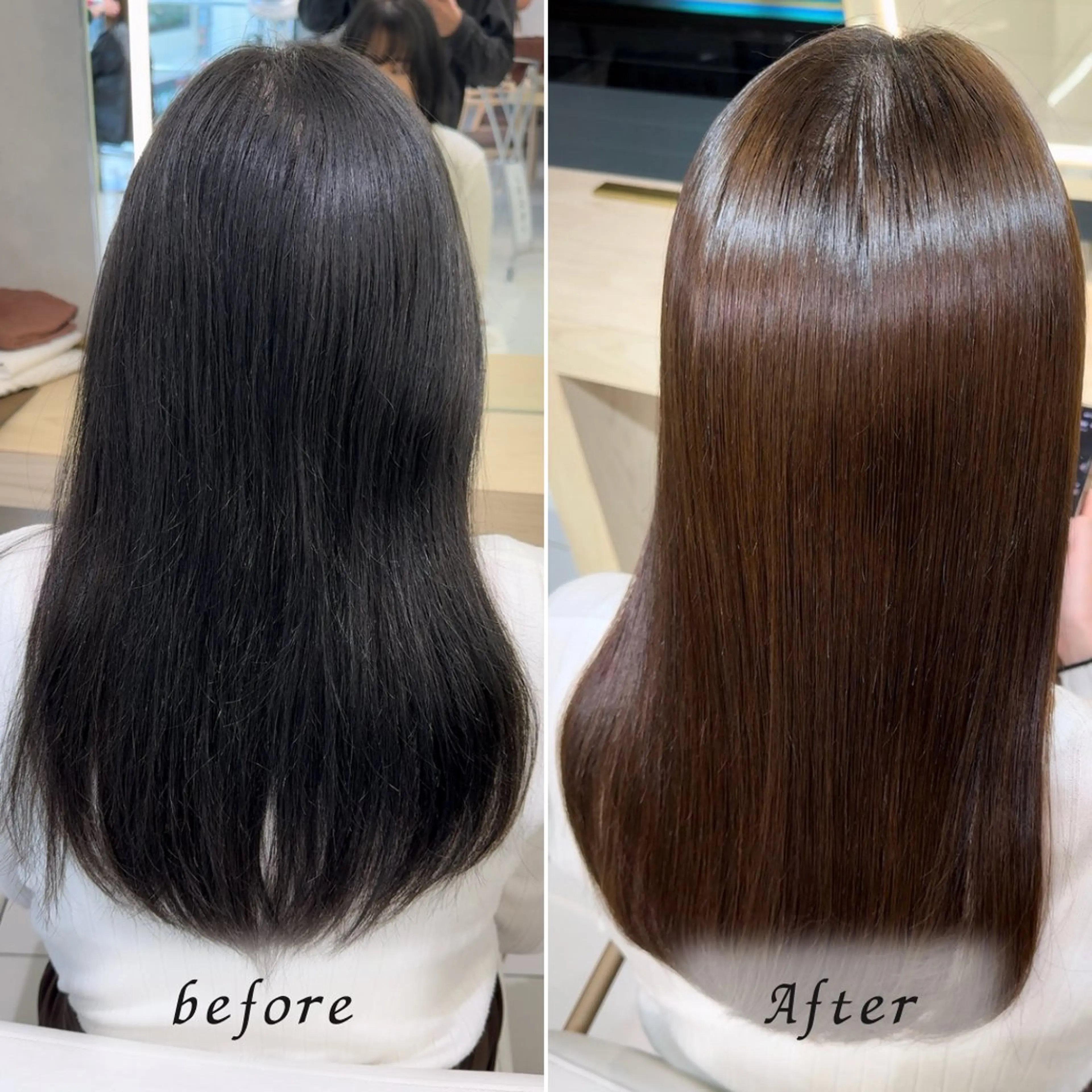 ロング 韓国レイヤー/ 顔まわり/西野和裕のヘアスタイル