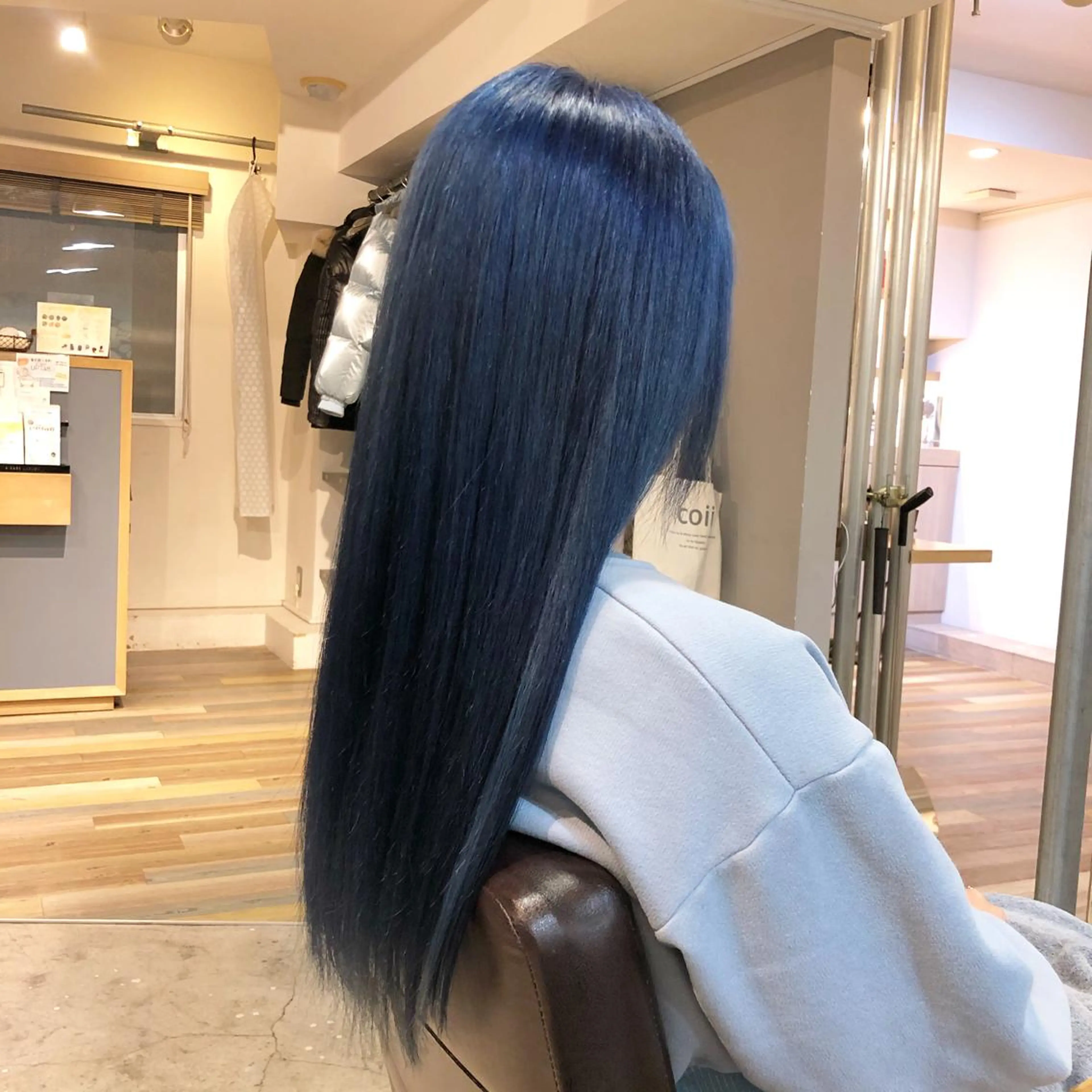ロング happy  man 🌸クロスパーマ🌸のヘアスタイル