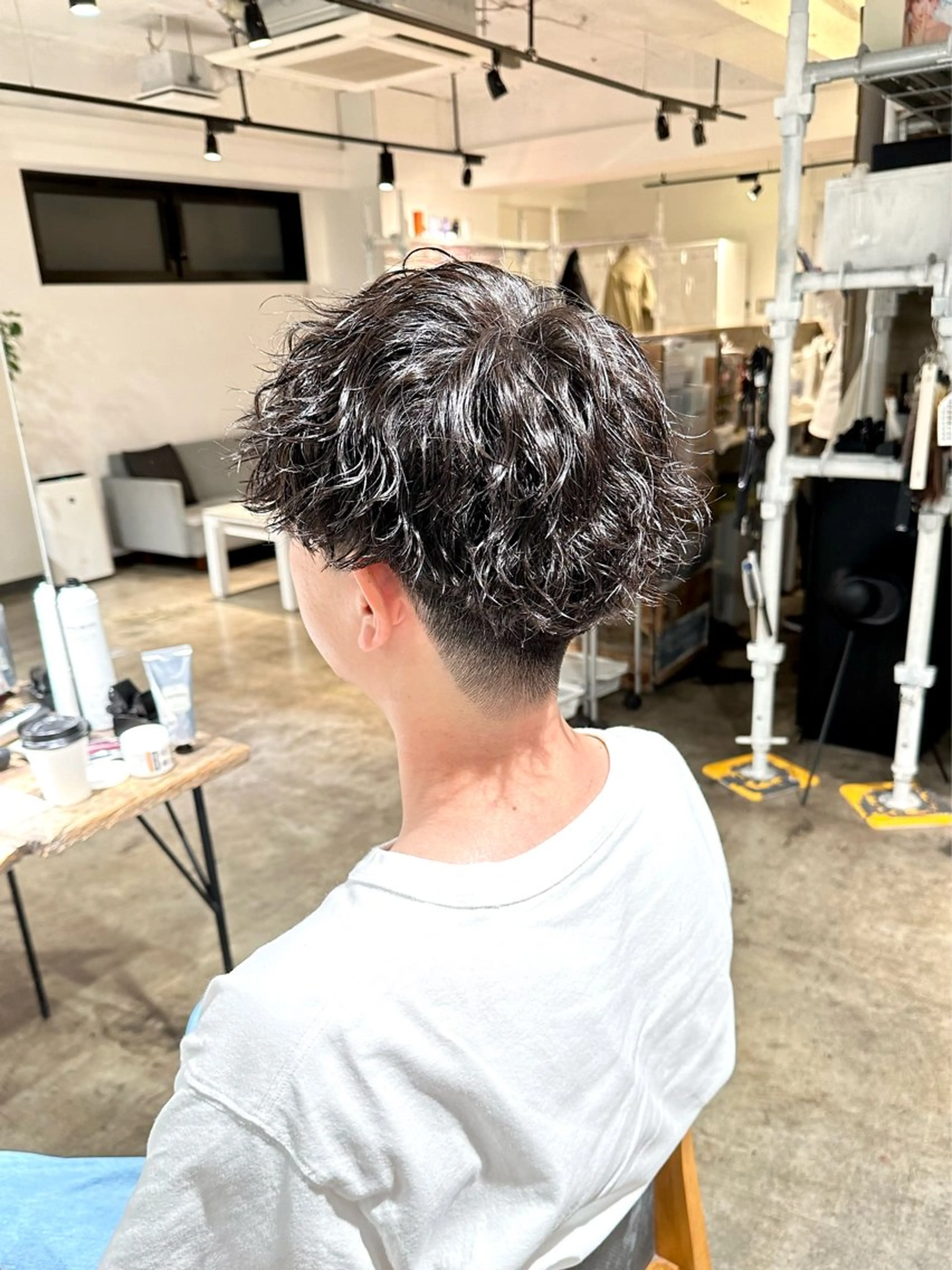 メンズ マッシュ メンズパーマ カット ヘアカラー パーマ トリートメント 骨格補正施術/メンズ 専門美容師/YUYAのヘアスタイル