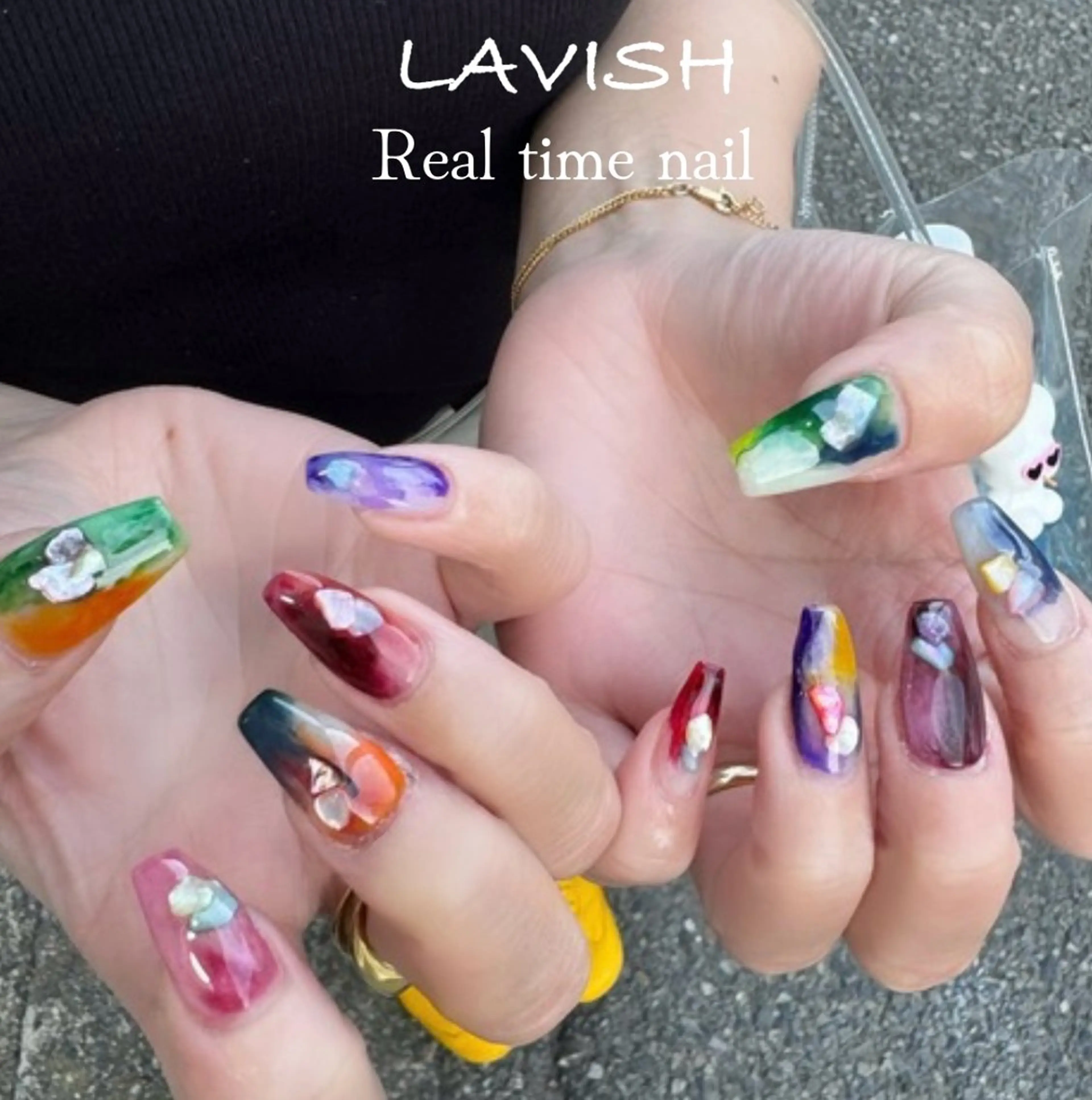 ネイル LAVISH nail salonのヘアスタイル