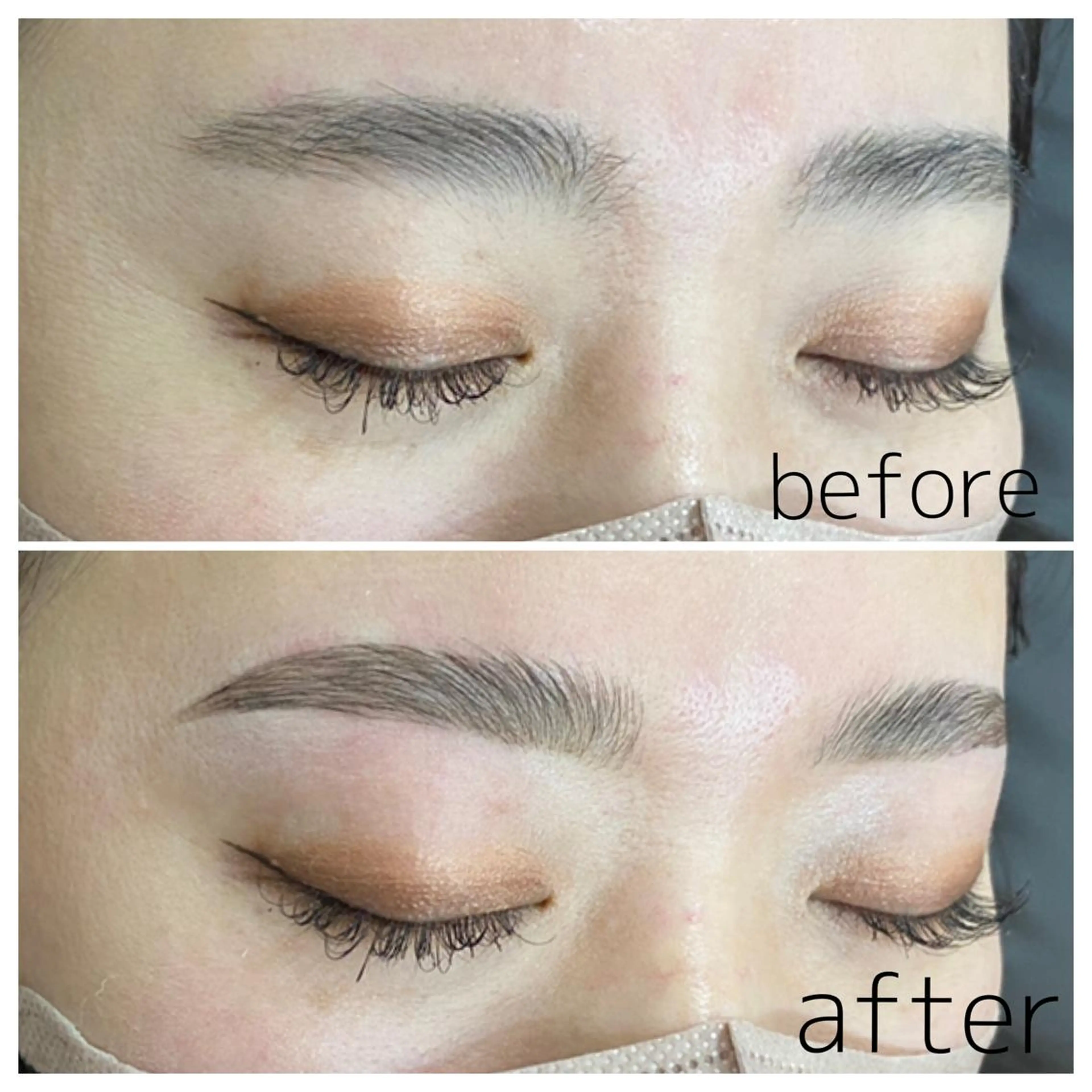 アイブロウ ハリウッドブロウリフト URI nail89所属・URI nail89の眉毛・アイブロウイメージ