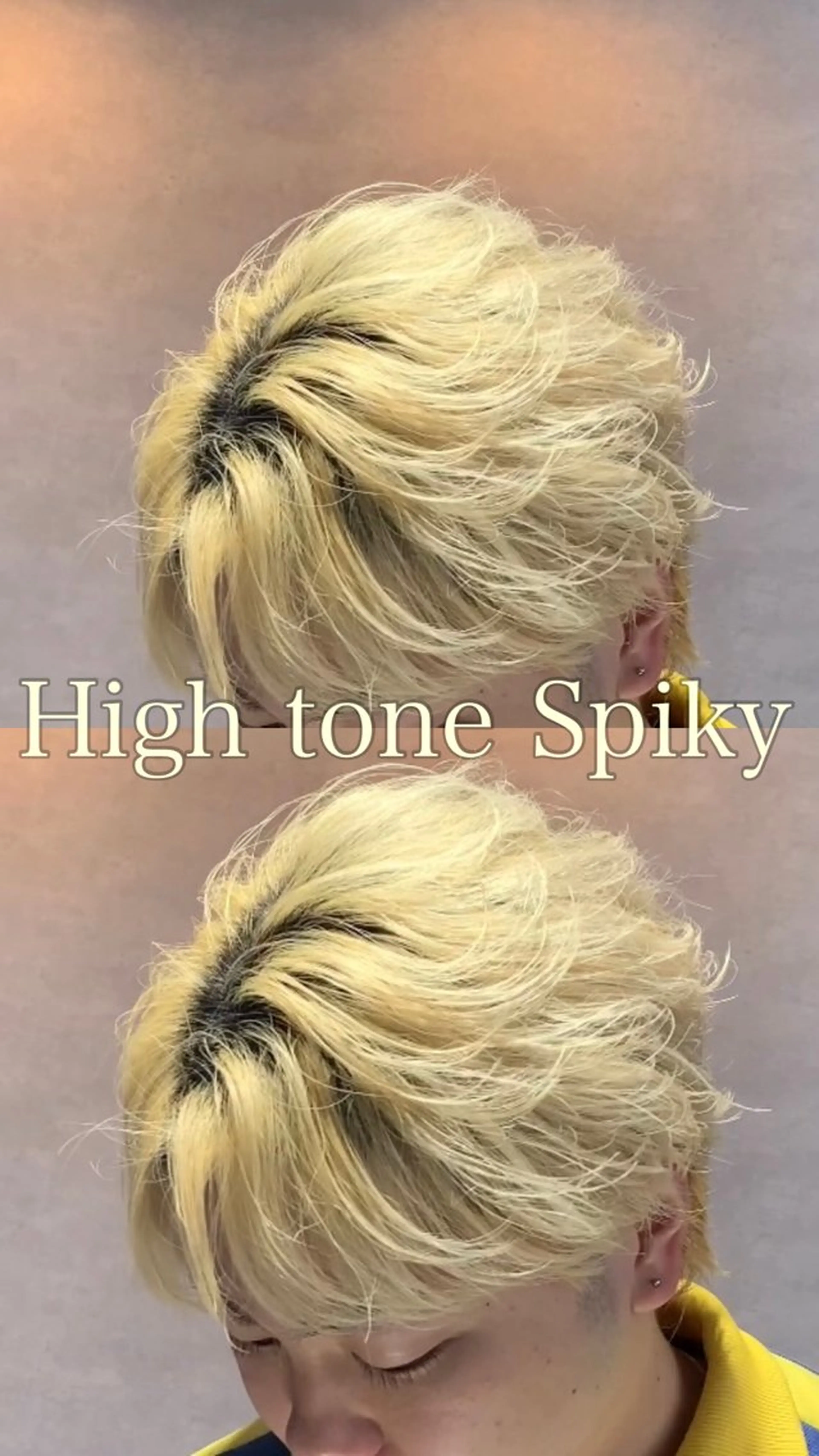 ショート メンズ センターパート フェザーパーマ メンズハイライト メンズメッシュ マッシュ 福井祥太／海外風 /プードルパーマのヘアスタイル