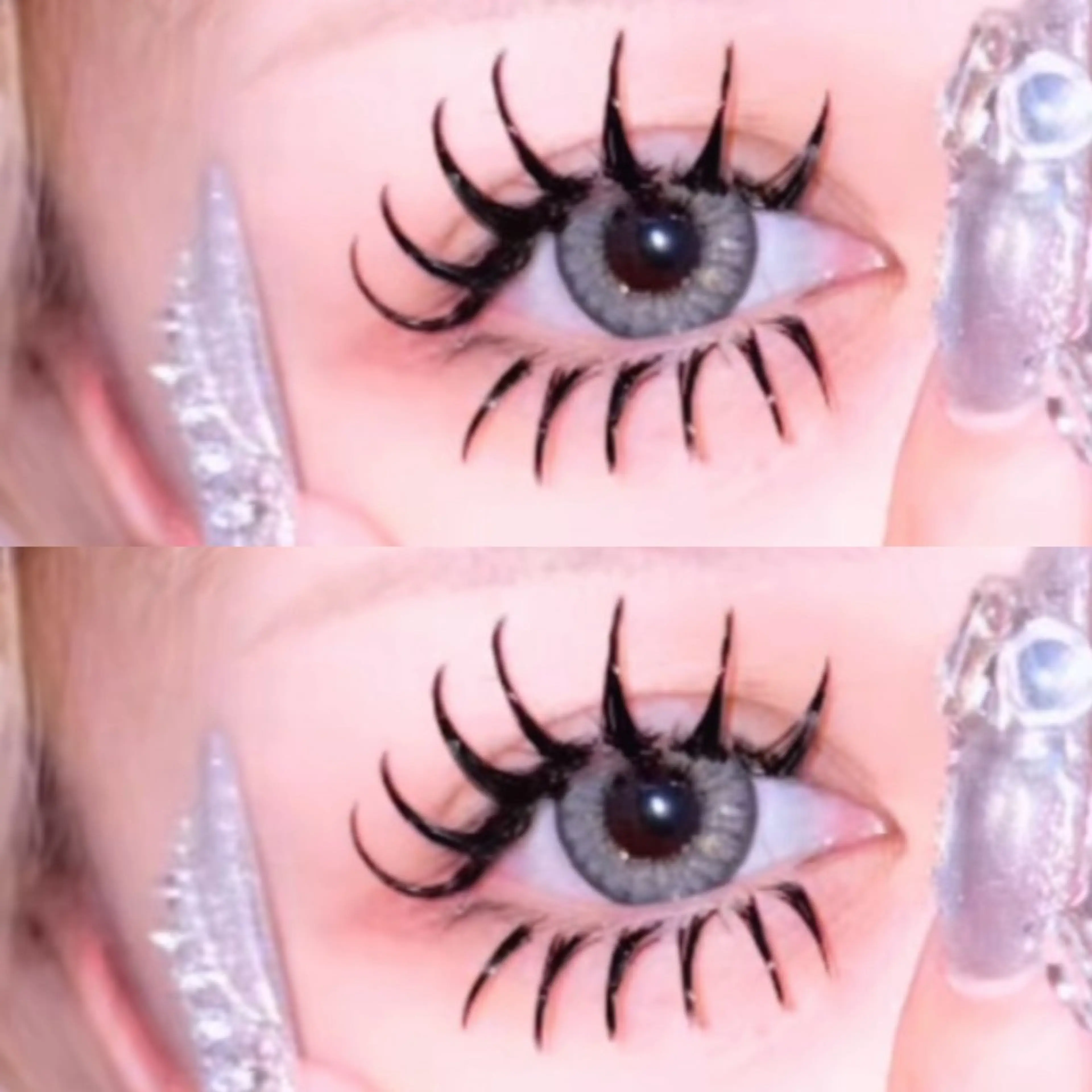 マツエク・マツパ バインドロック Dカール 下まつげエクステ マツエク ♥️Ji Ji♥️のマツエク・マツパデザイン