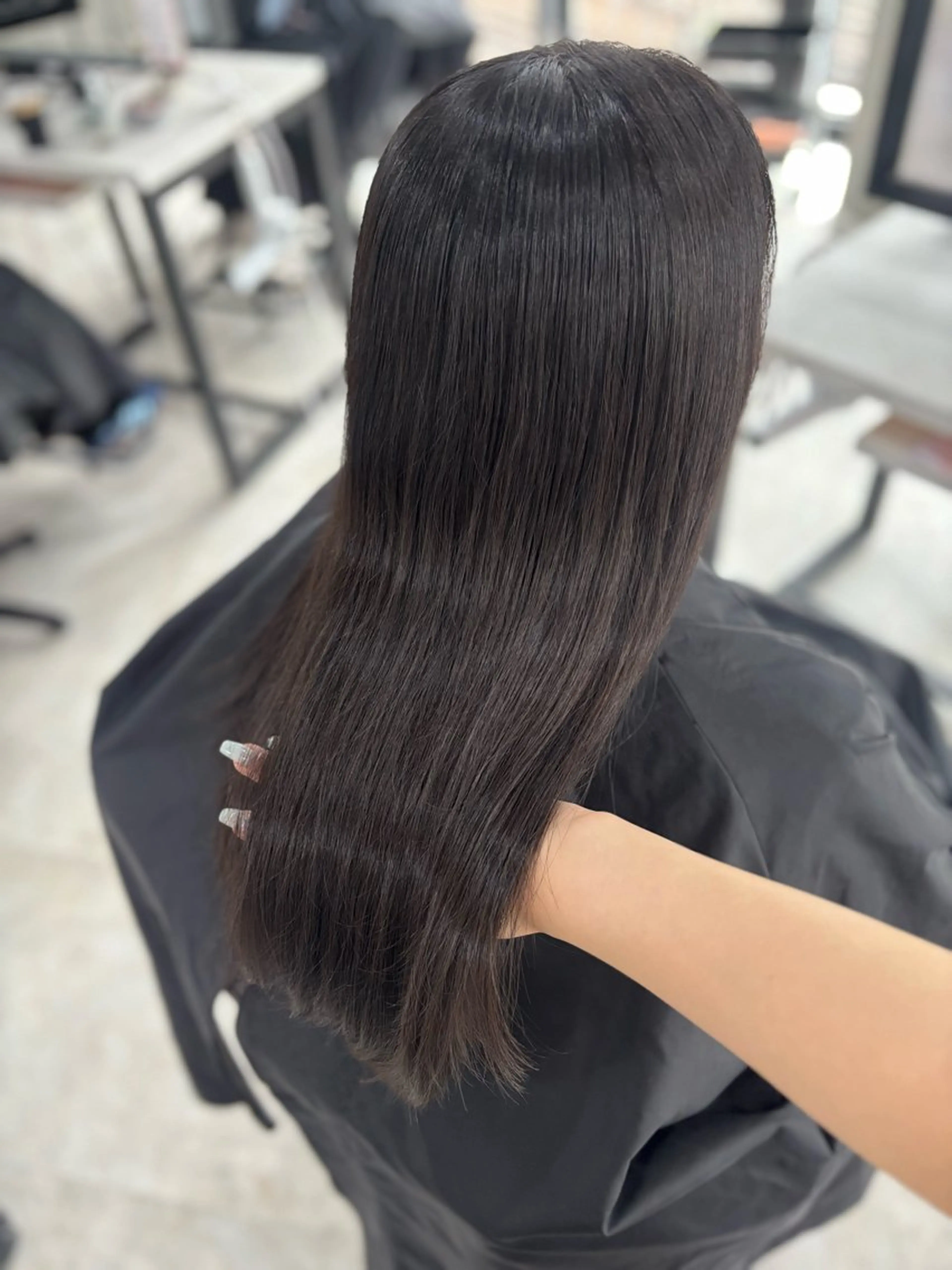 ロング カラー ラベンダーカラー ヘアカラー 梅田\カットモデル\ 拓都🧩のヘアスタイル