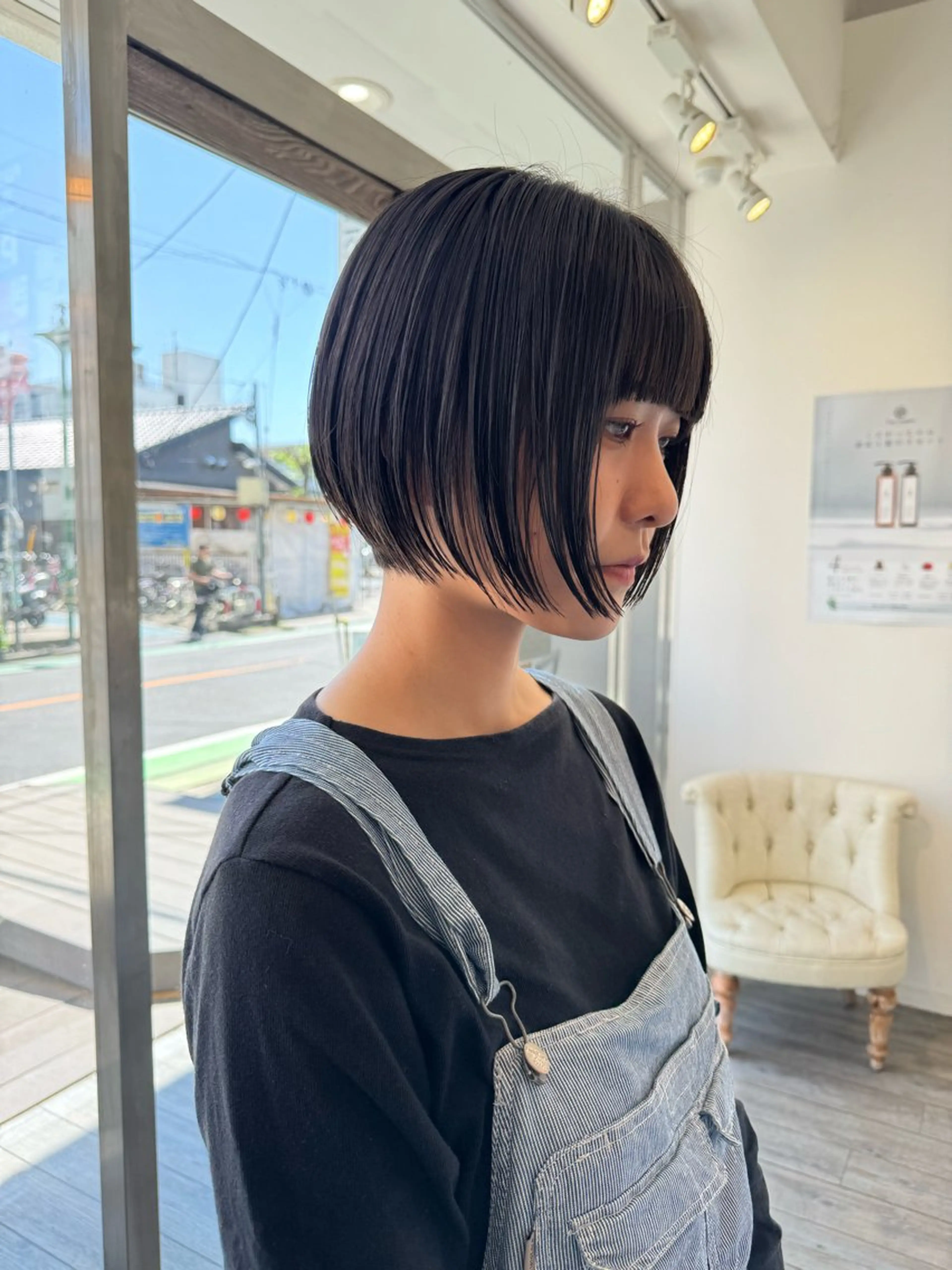 ショート カラー カット ヘアカラー トリートメント 🌕ボブ/髪質改善 /レイヤー🌕悠人のヘアスタイル