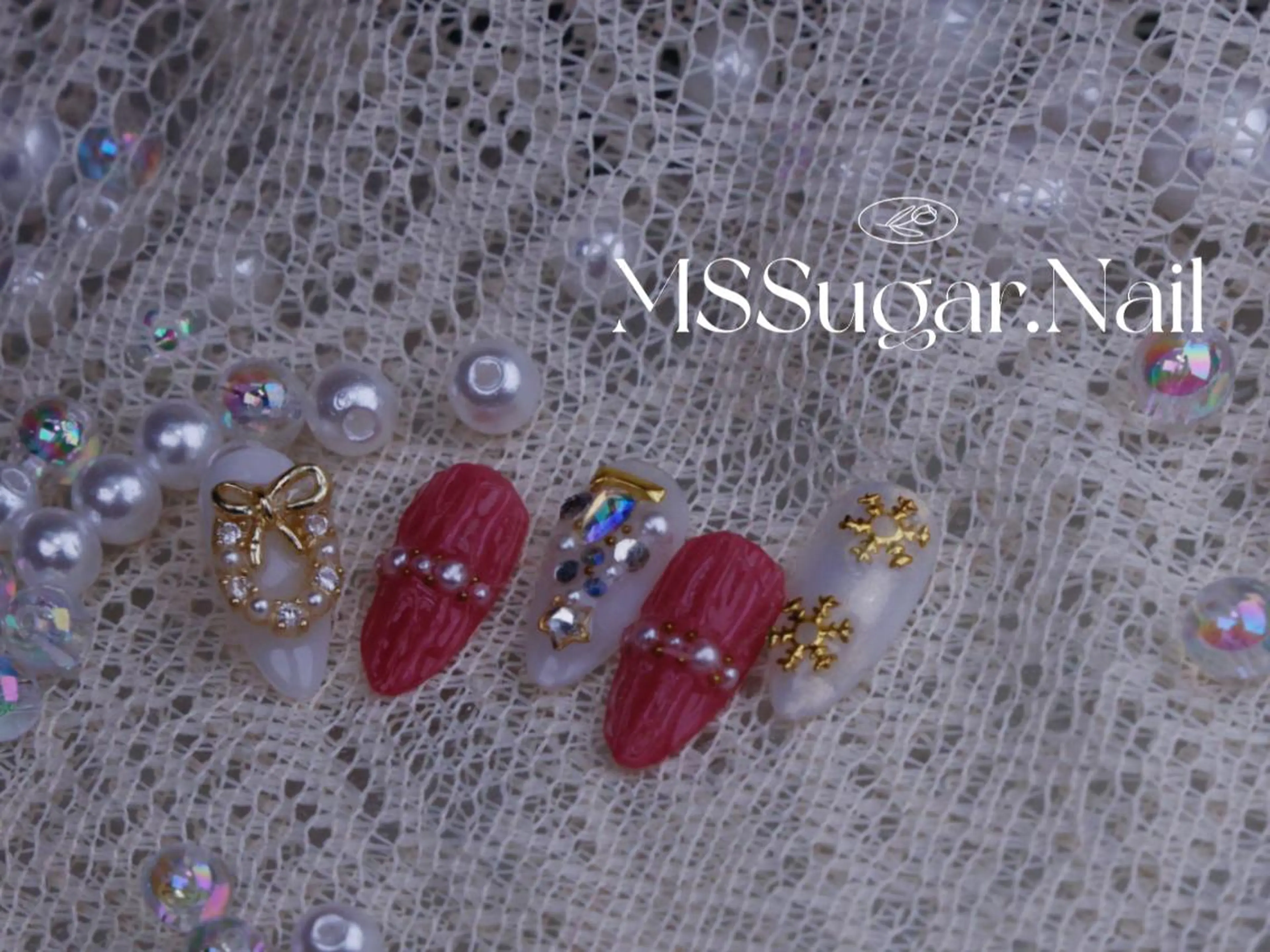 ネイル ハロウィン ロングネイル マグネットネイル スカルプネイル ネイルチップ MSSugar Nailのネイルデザイン