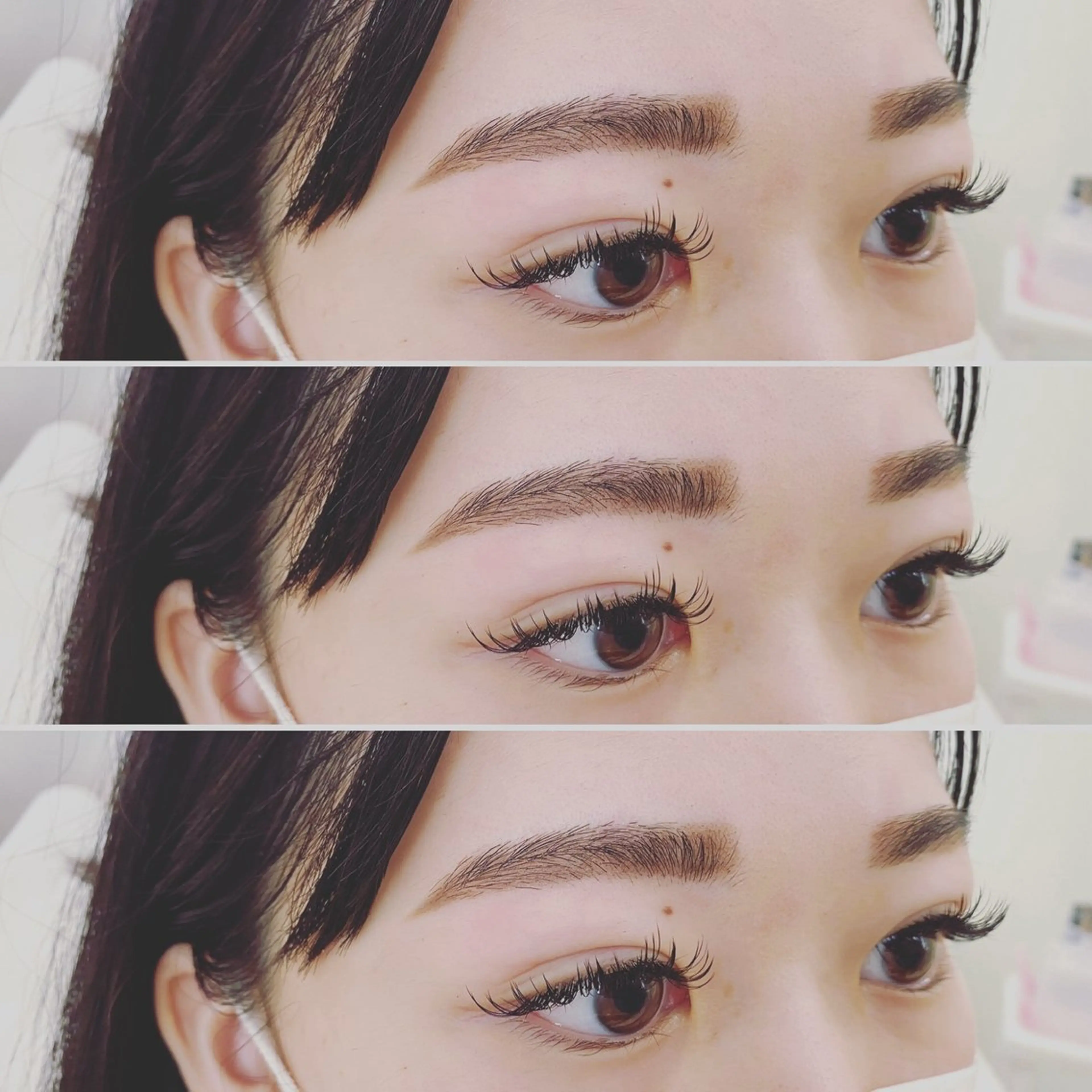 本日限定1枠⚡️他店オフ無料🌸軽くて長持ちフラットラッシュ両目100本/他店つけたし🆗アイシャンプー付まつエク🫧の写真
