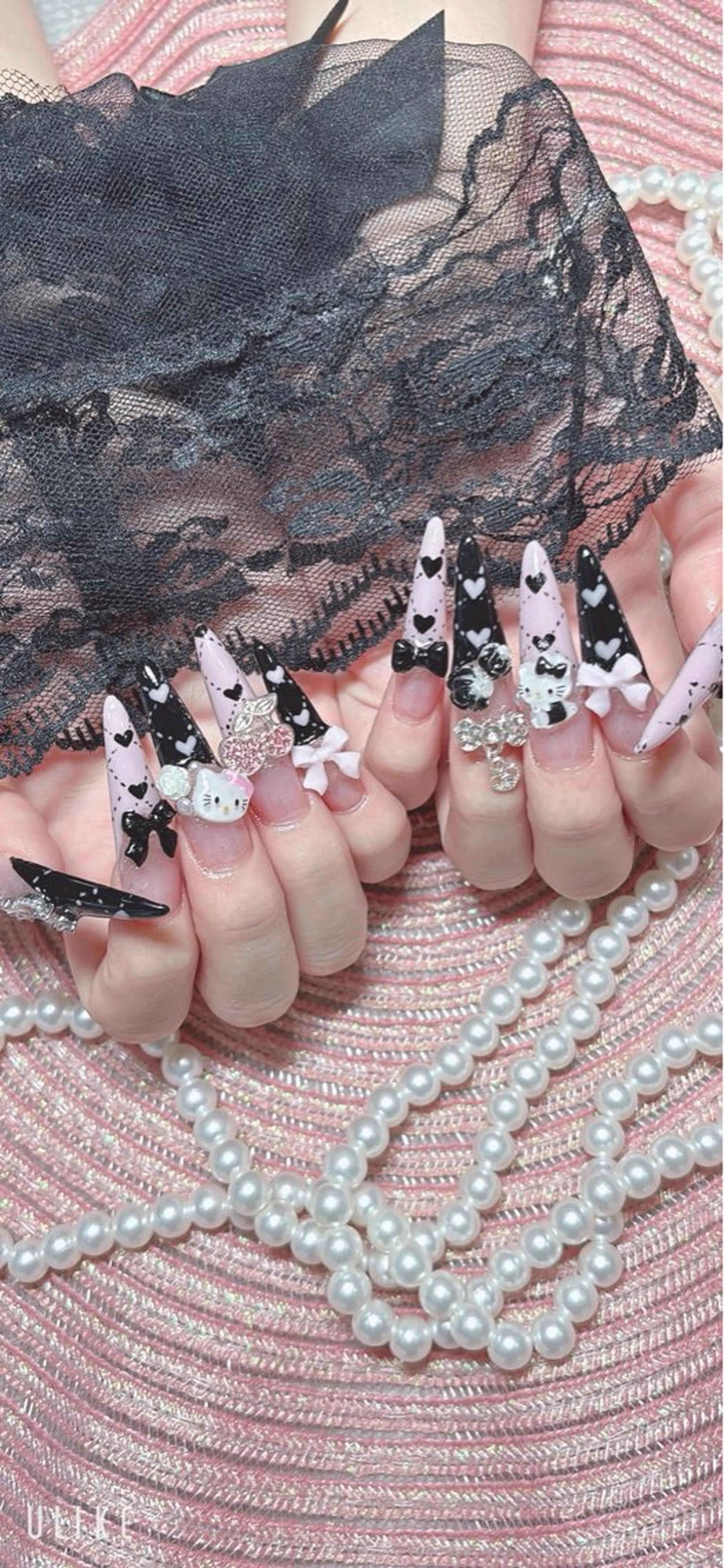 ネイル ハンドネイル RiLion💗 Risa🦋💜のネイルデザイン