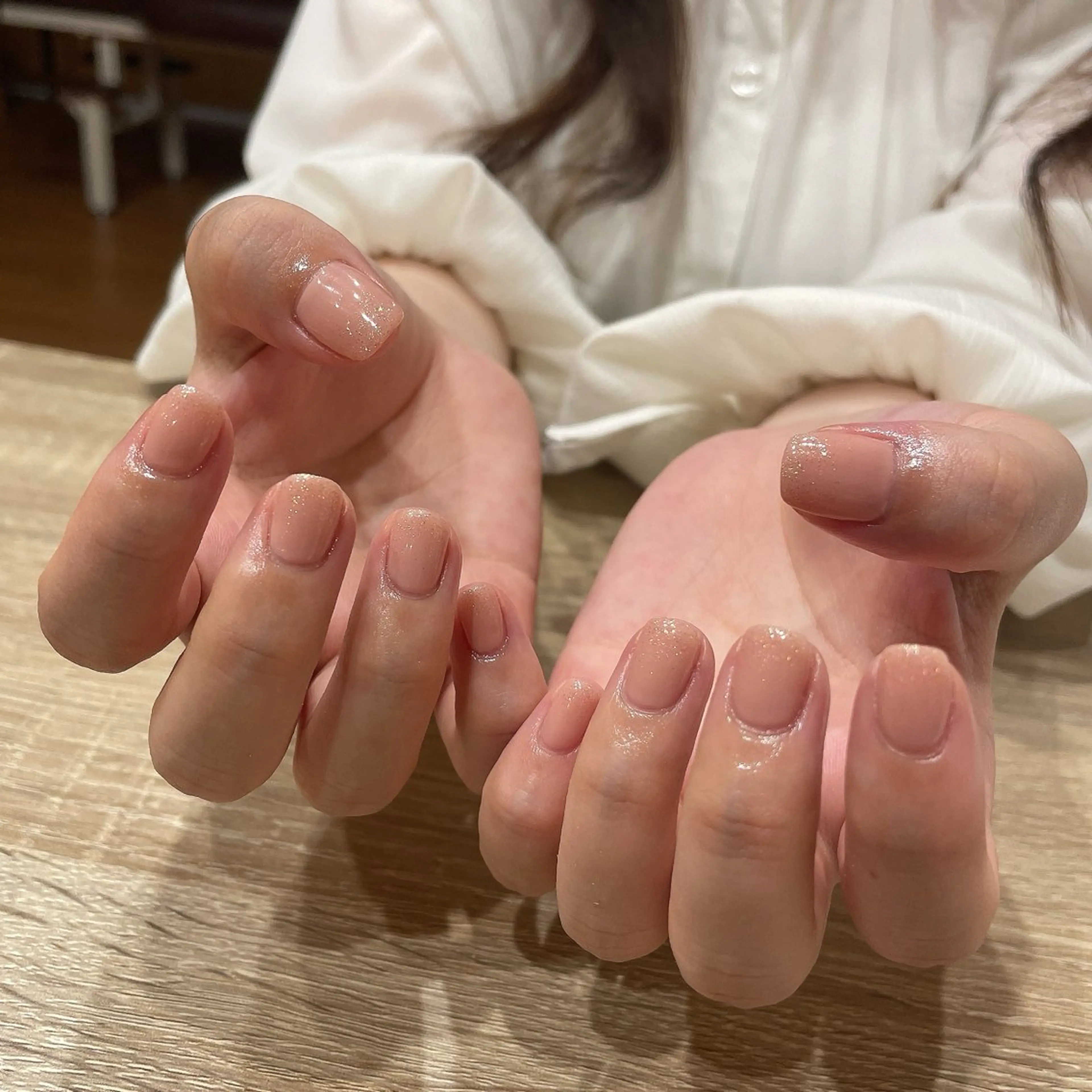 ネイル ラメ(グリッター) ハンドネイル liberté🫧 新小岩のネイルデザイン