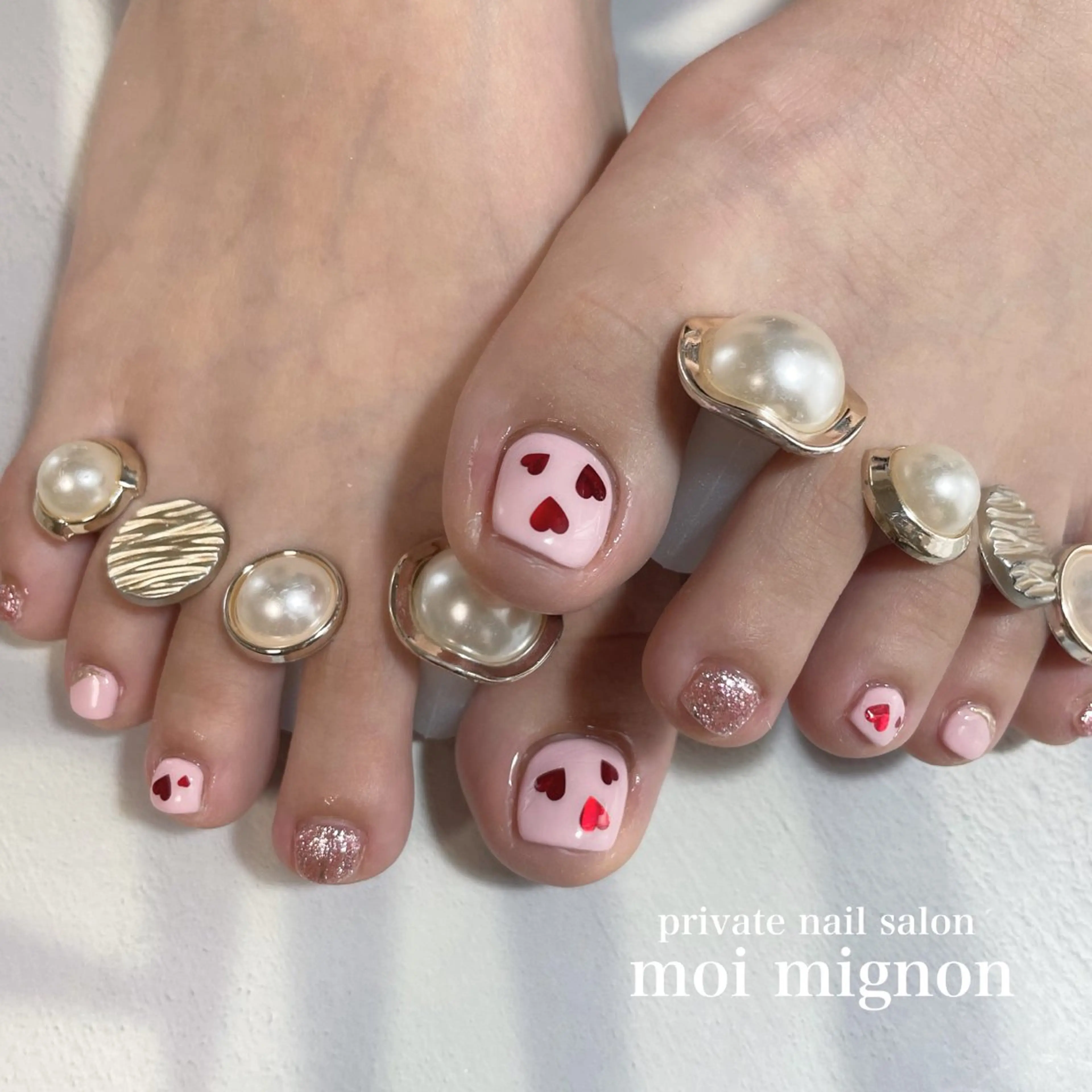 ネイル フットネイル nailist Aki♡のネイルデザイン