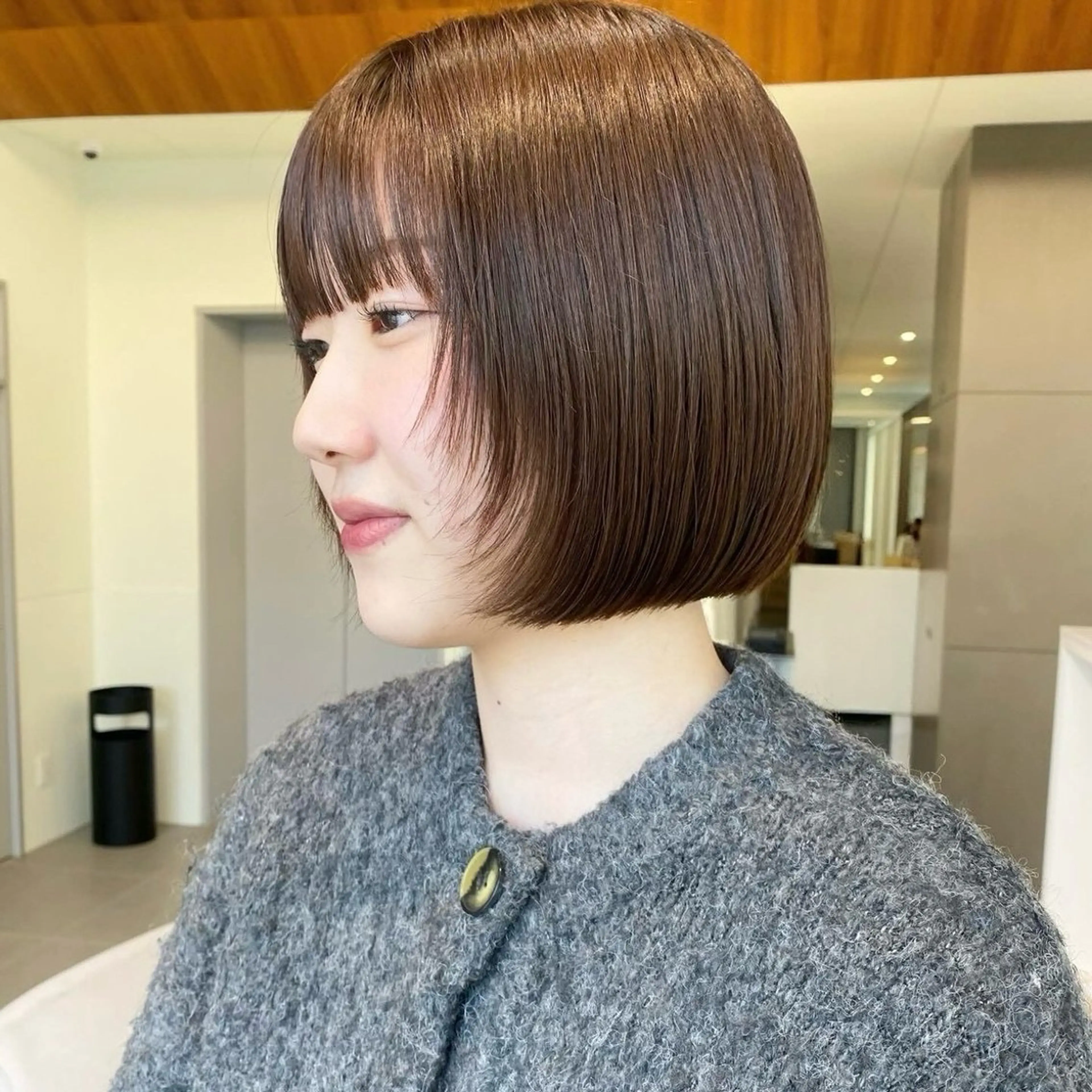 ミディアム カラー レイヤーカット/暖色 カラー/mao🎀のヘアスタイル