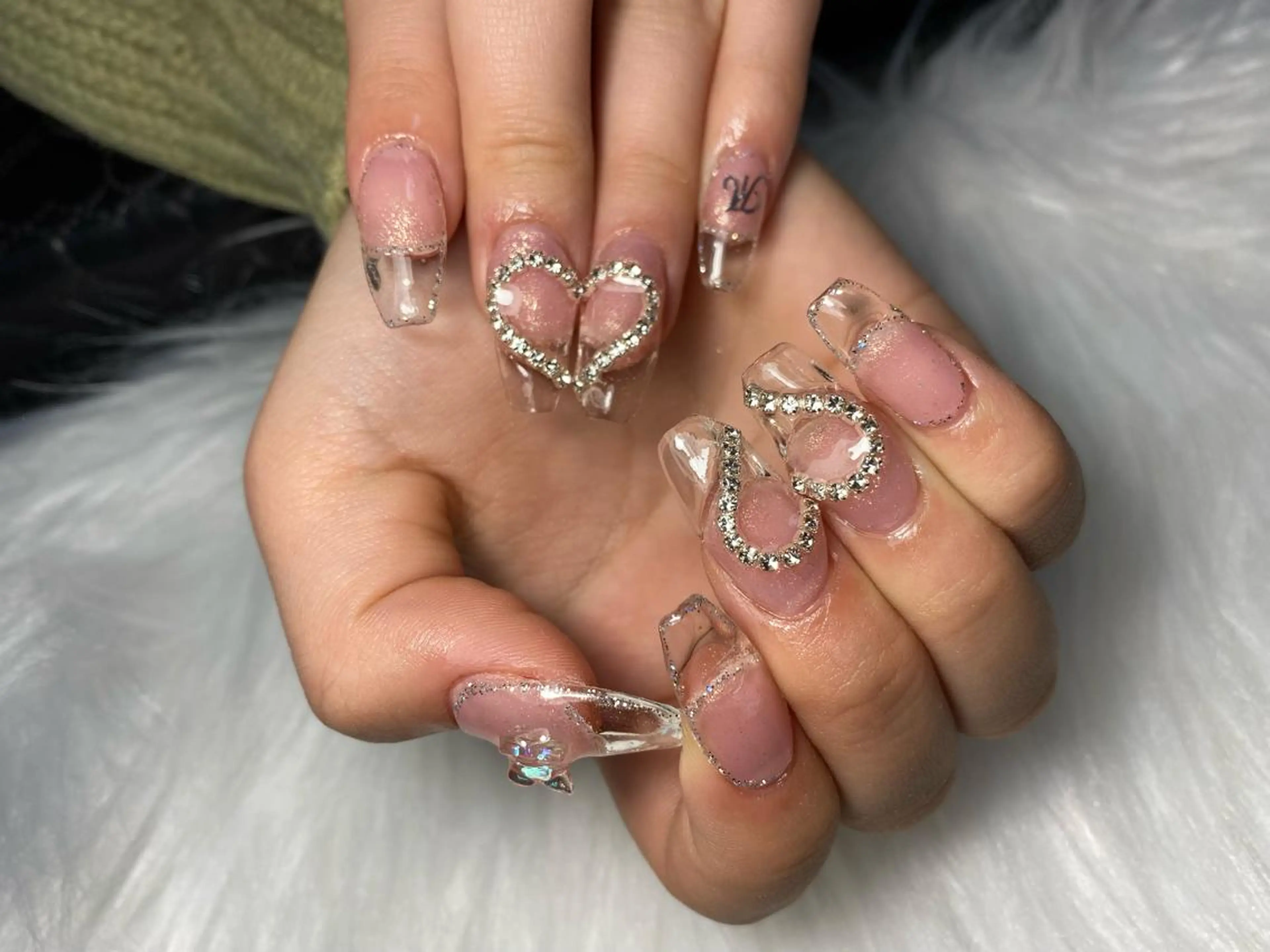 ネイル ハンドネイル Mana‪ ‪·͜· ❤︎‬のネイルデザイン