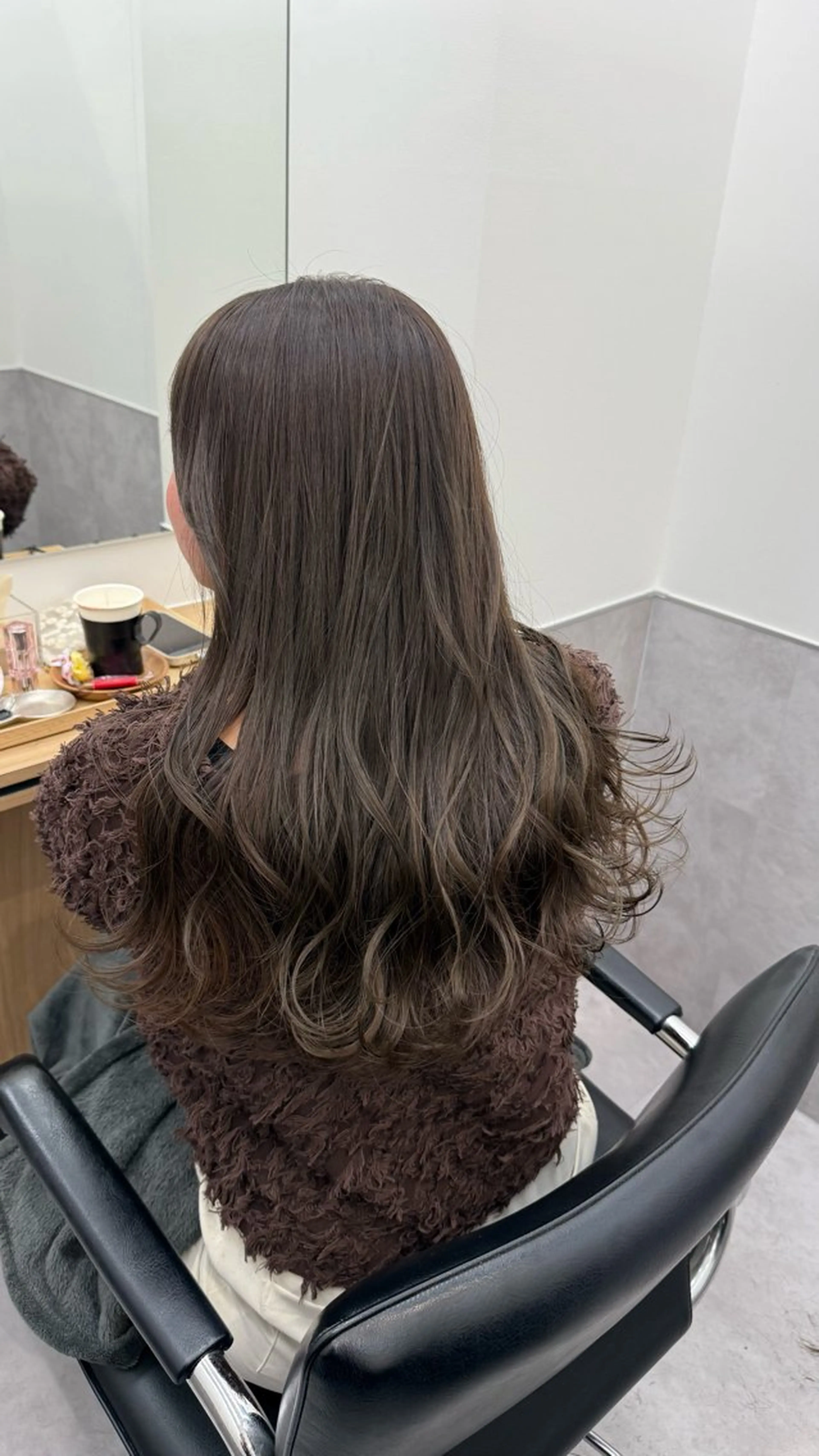 ロング カラー カット ヘアカラー トリートメント Hatanaka Airiのヘアスタイル