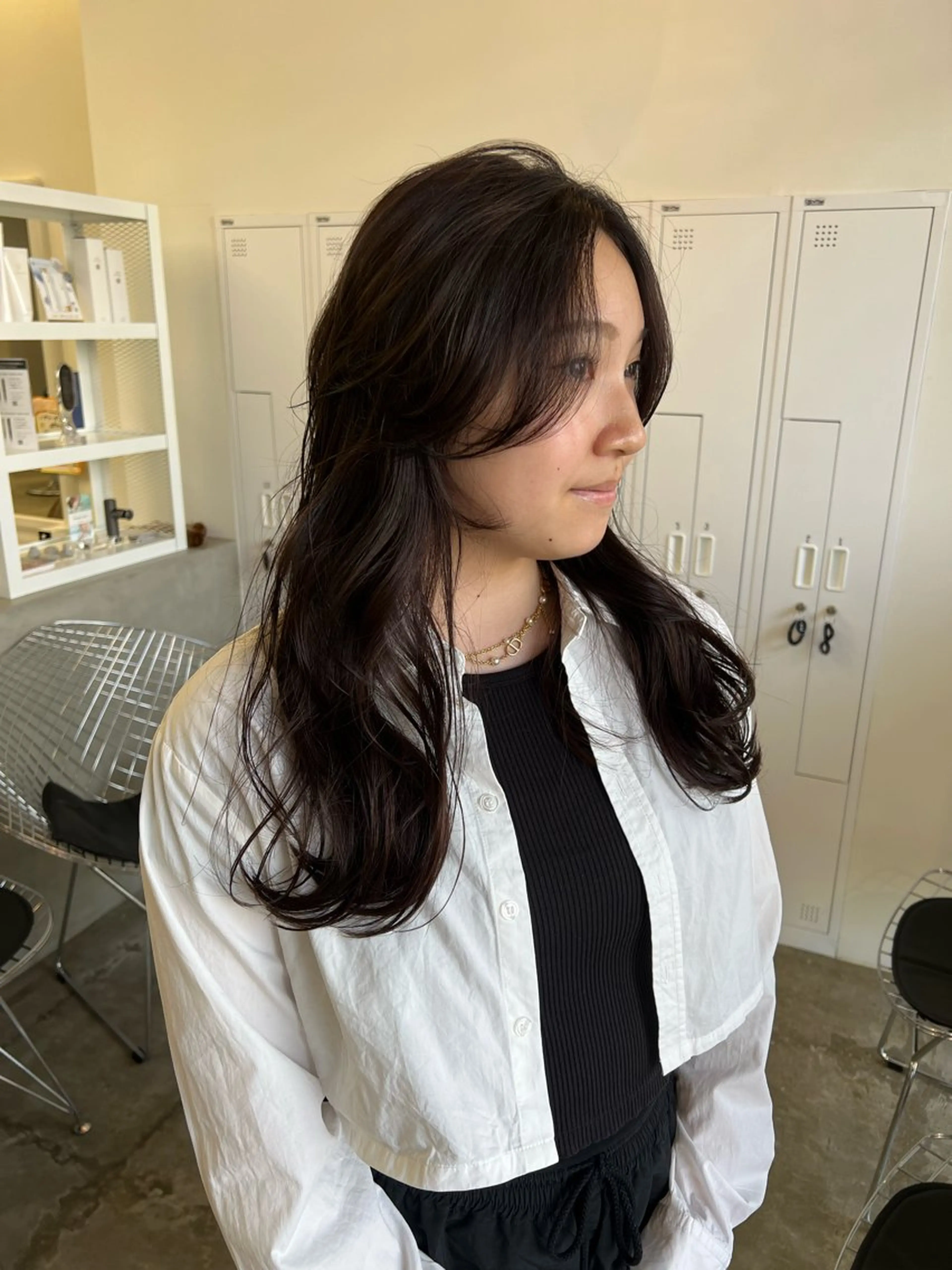 ロング 近藤 千裕のヘアスタイル