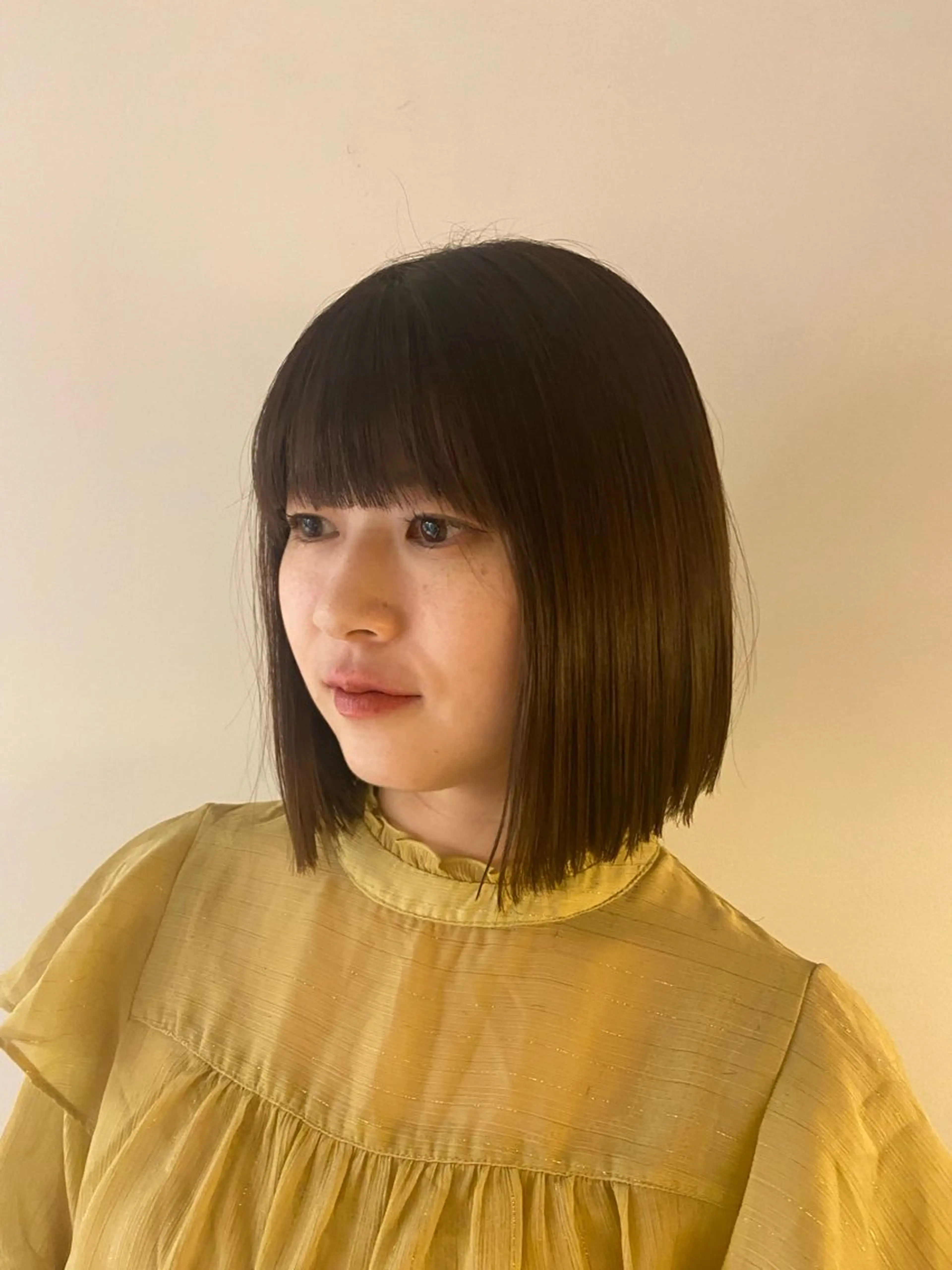 ショート ボブ 韓国風ヘア 表参道/艶カラー 岩倉稜真のヘアスタイル