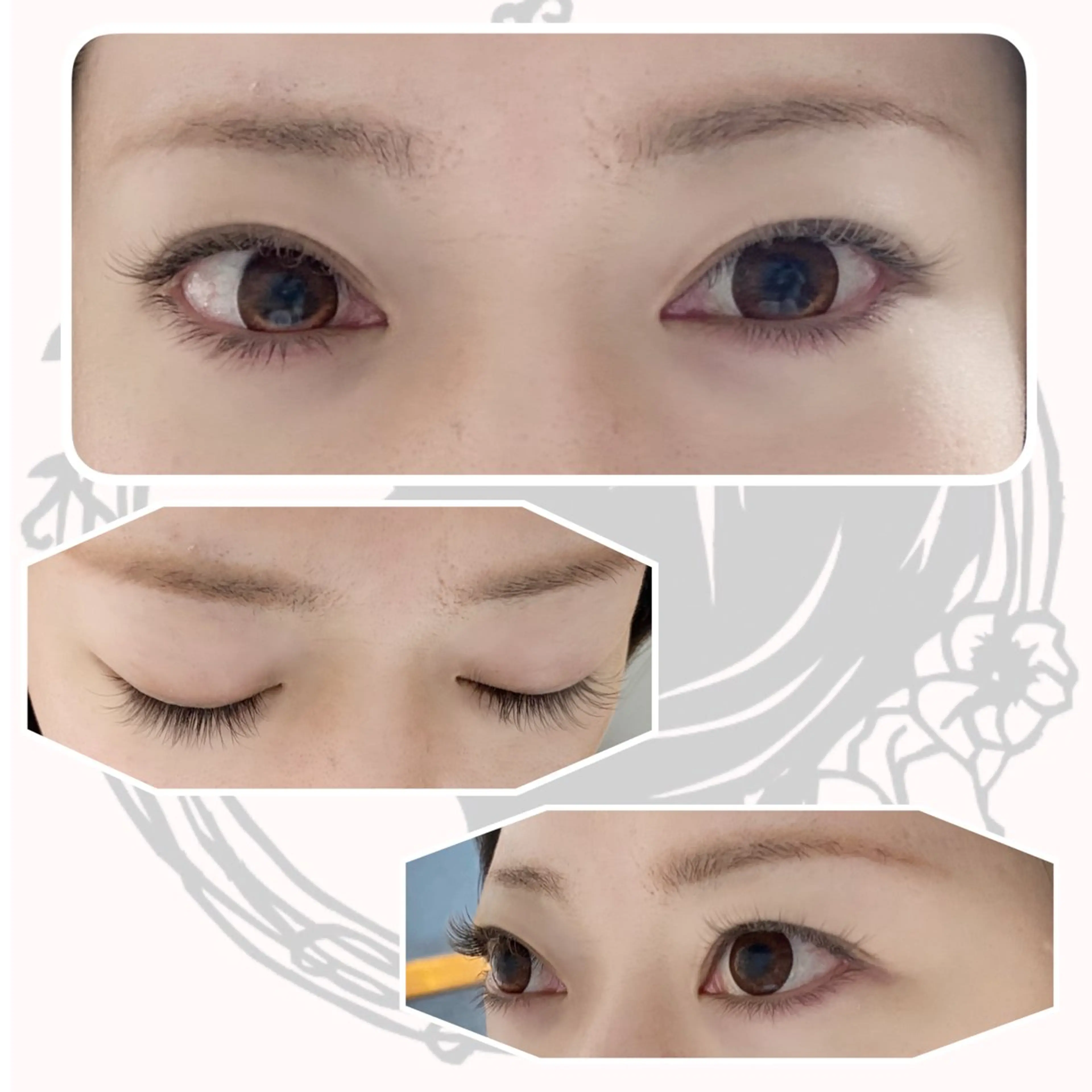 マツエク・マツパ Cカール カラーマツエク マツエク ミィのマツエク・マツパデザイン