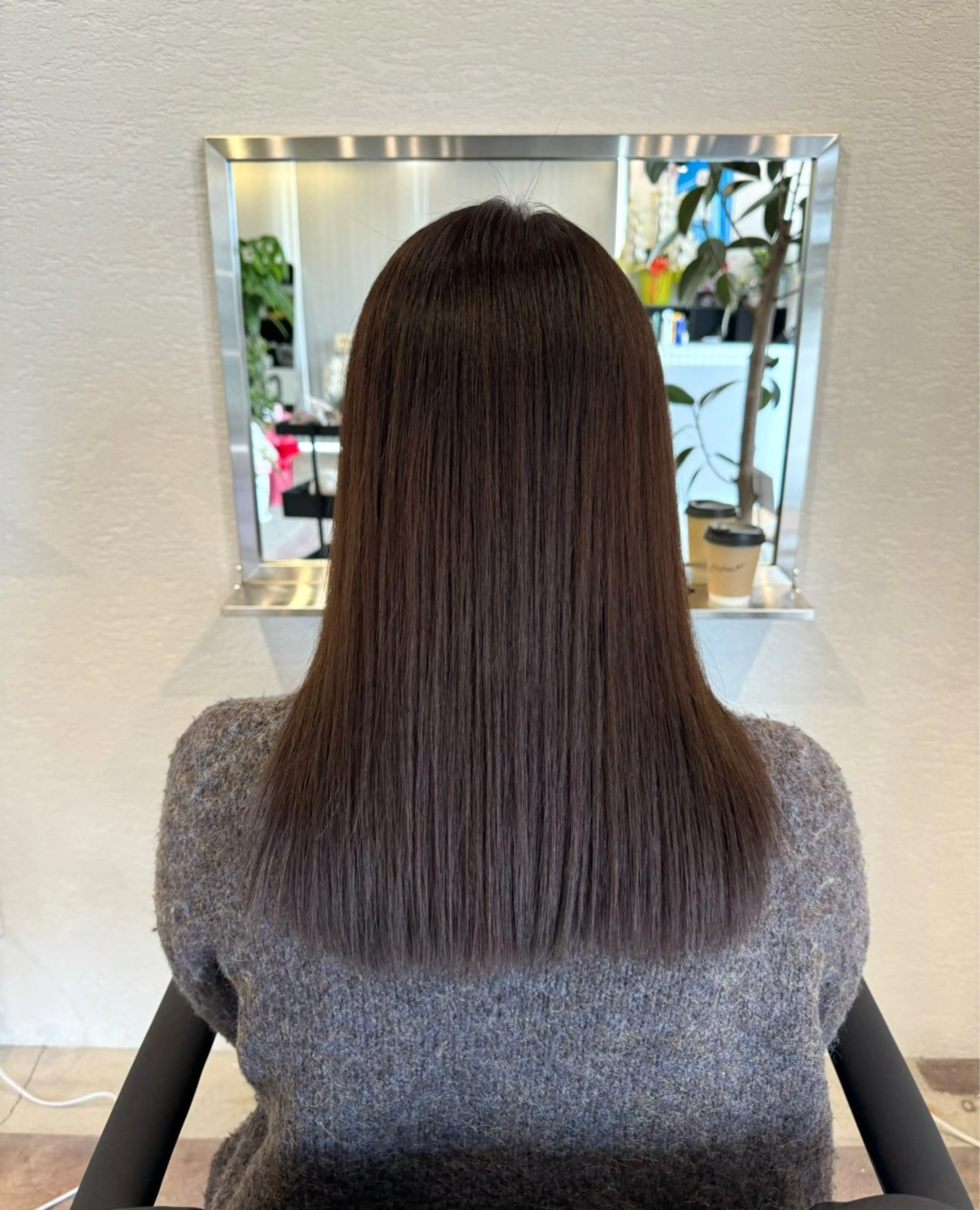 ミディアム 山下 遼香のヘアスタイル