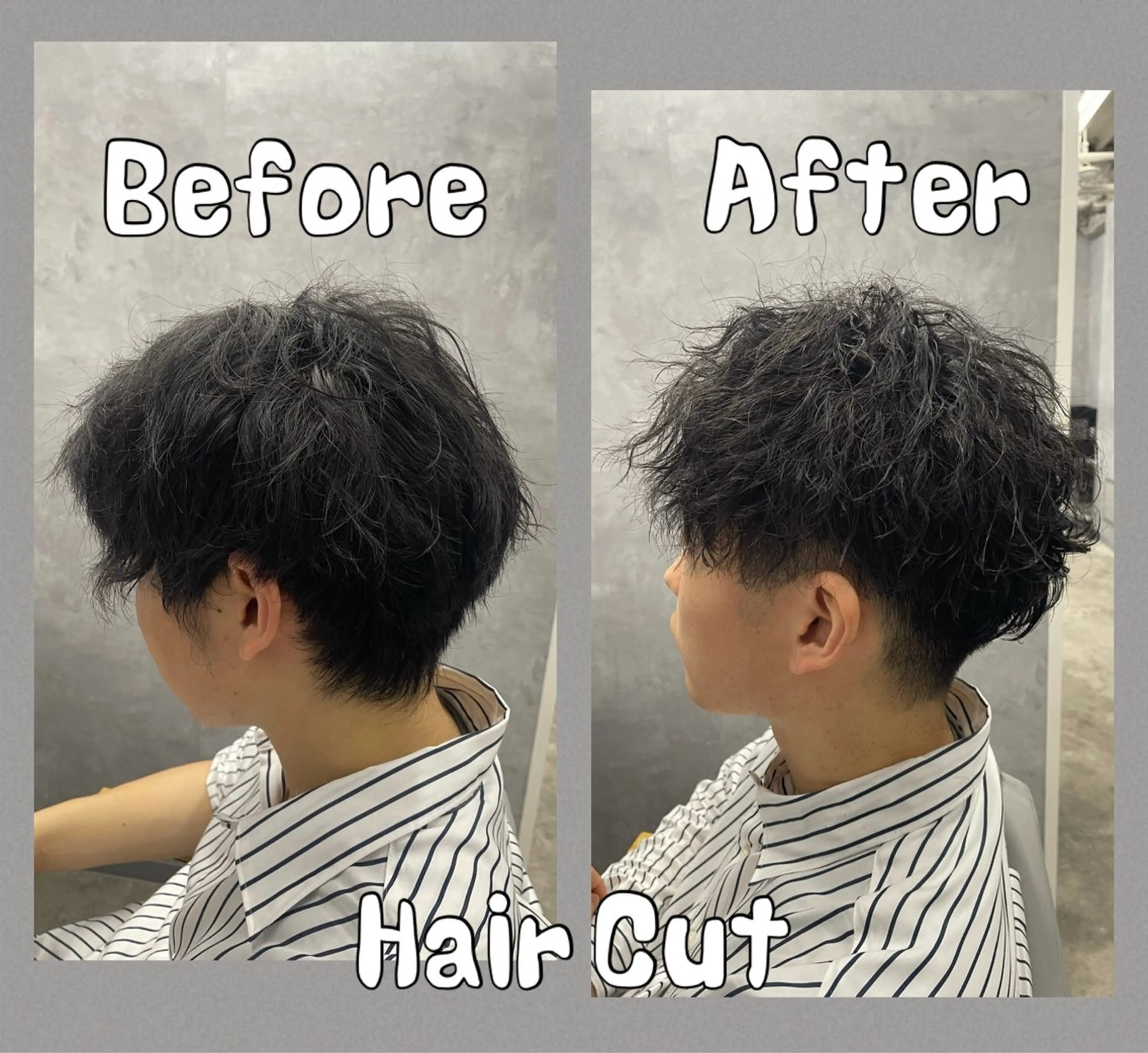 メンズ カット 三宮/髪質改善/可以 說中文/縮毛矯正/のヘアスタイル