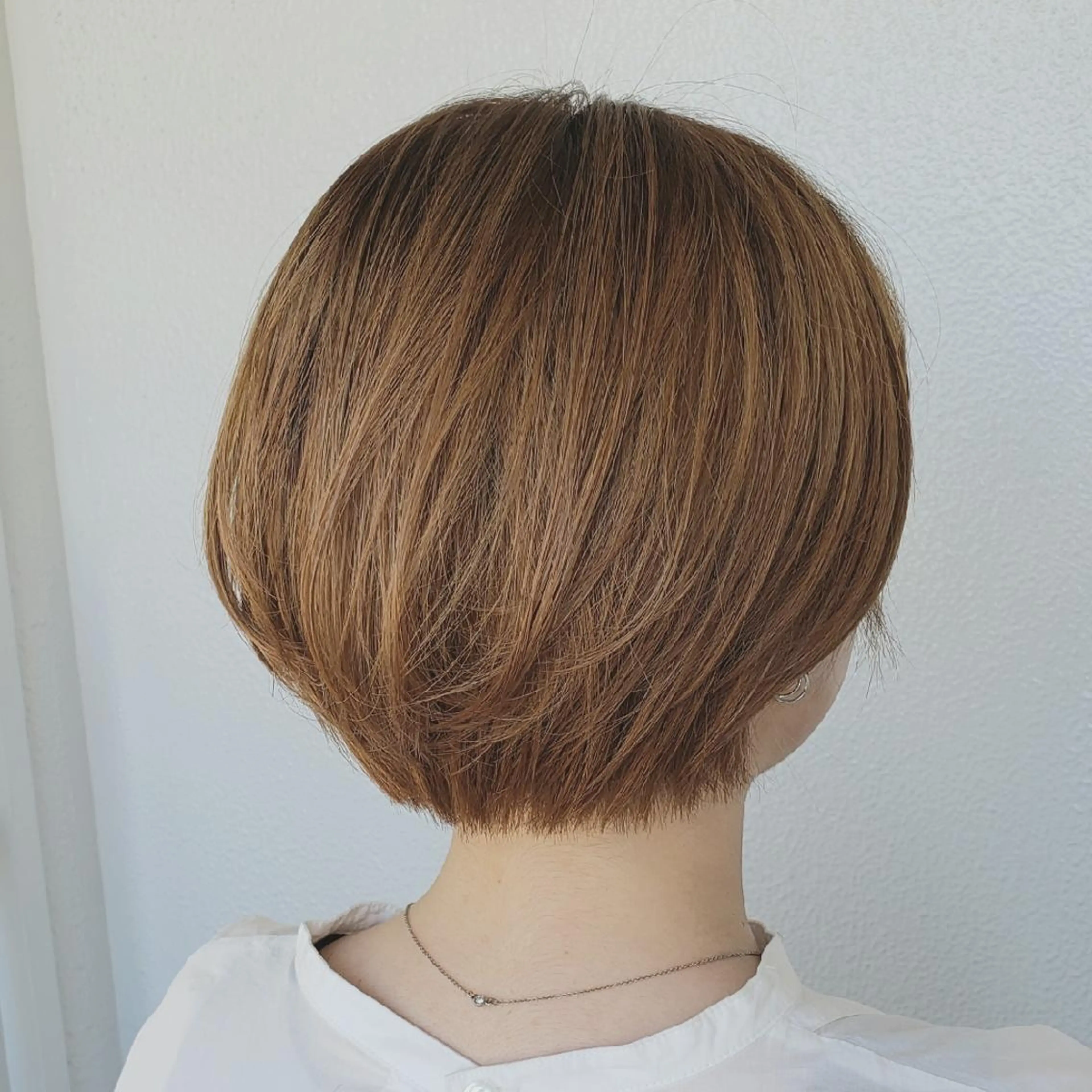 ショート カラー ショートヘア 神谷 涼のヘアスタイル