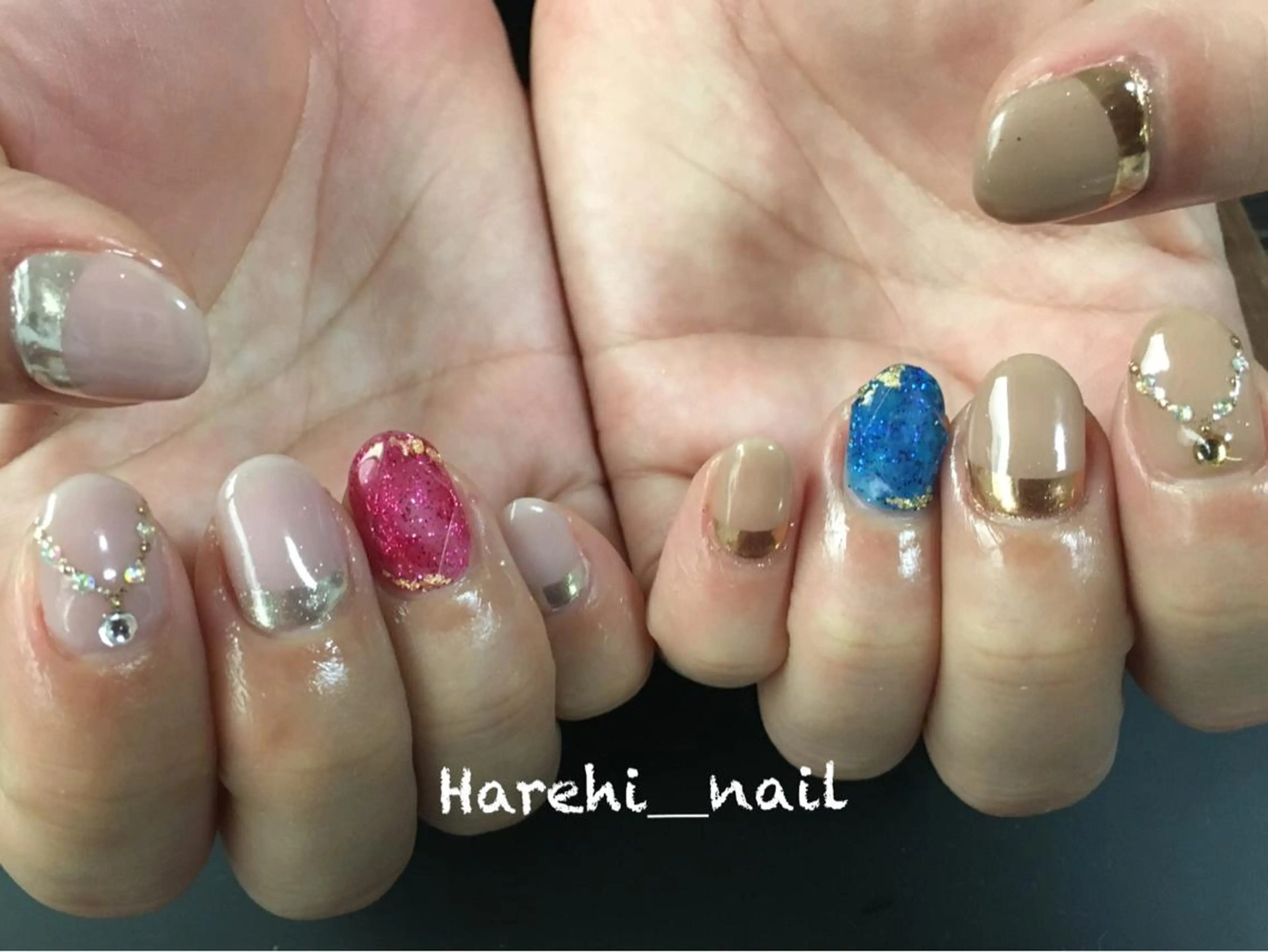 ネイル ハンドネイル Harehi_ nailのネイルデザイン