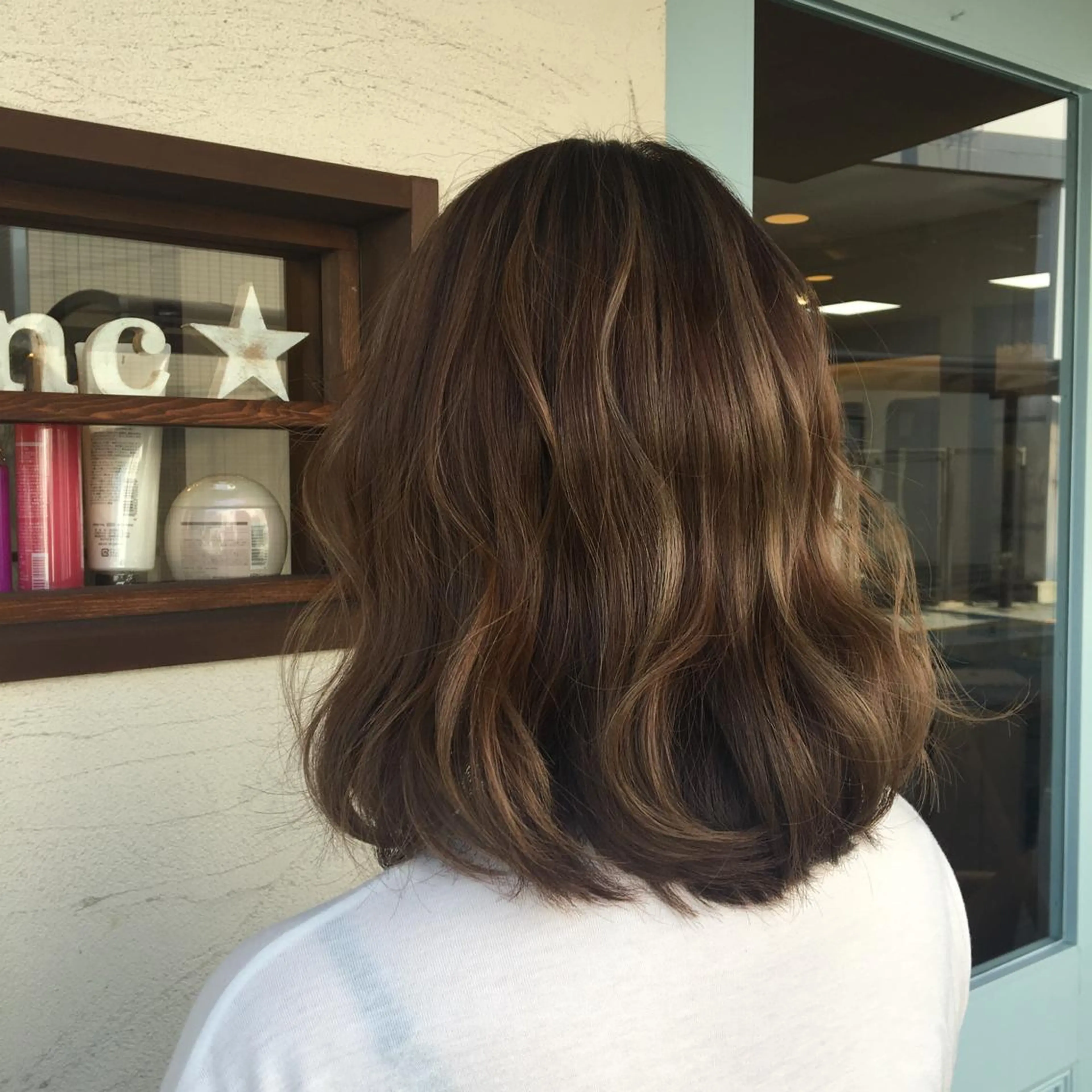 カラー garden HAIR 優月のヘアスタイル