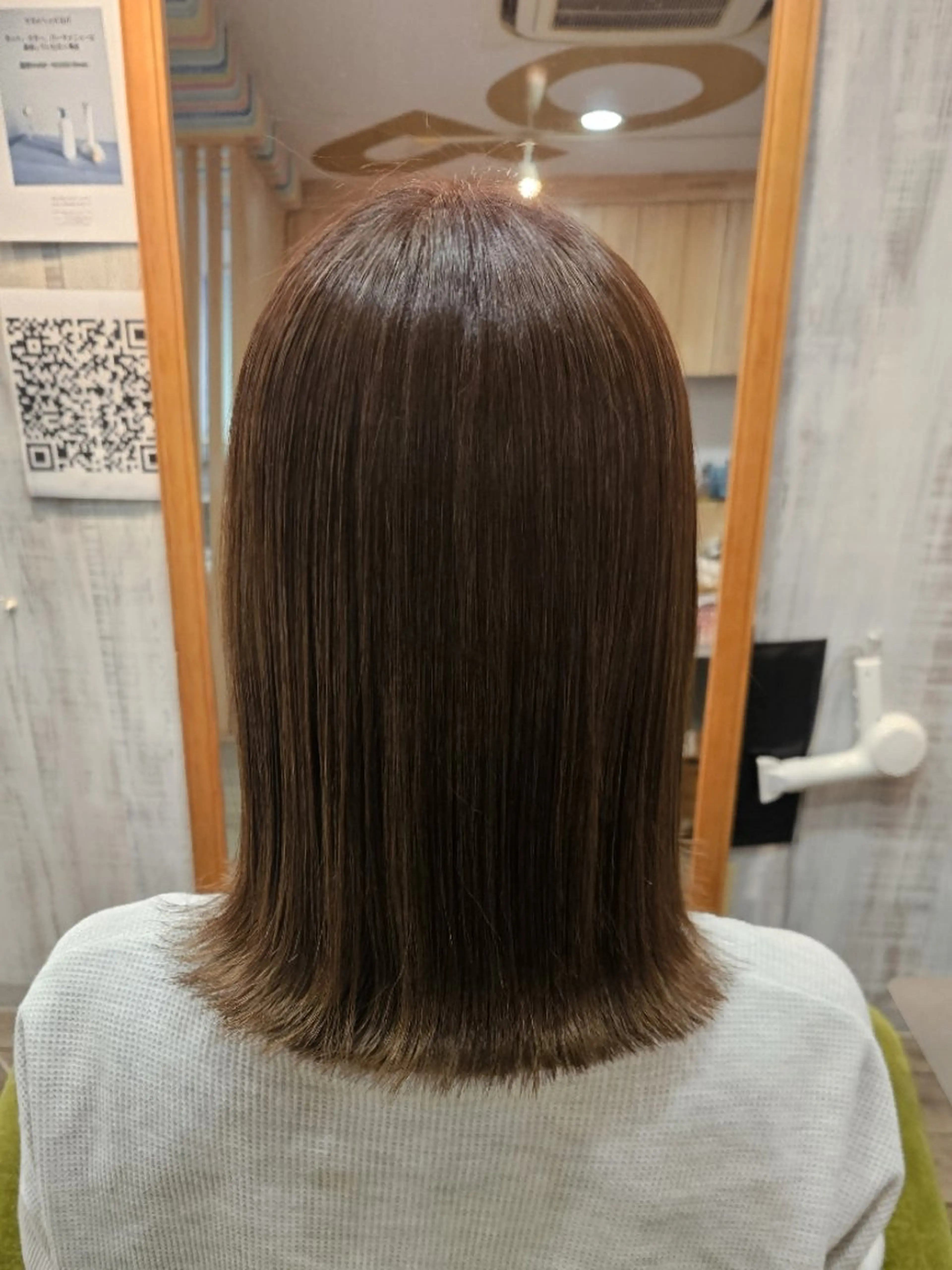 カット+縮毛矯正の写真