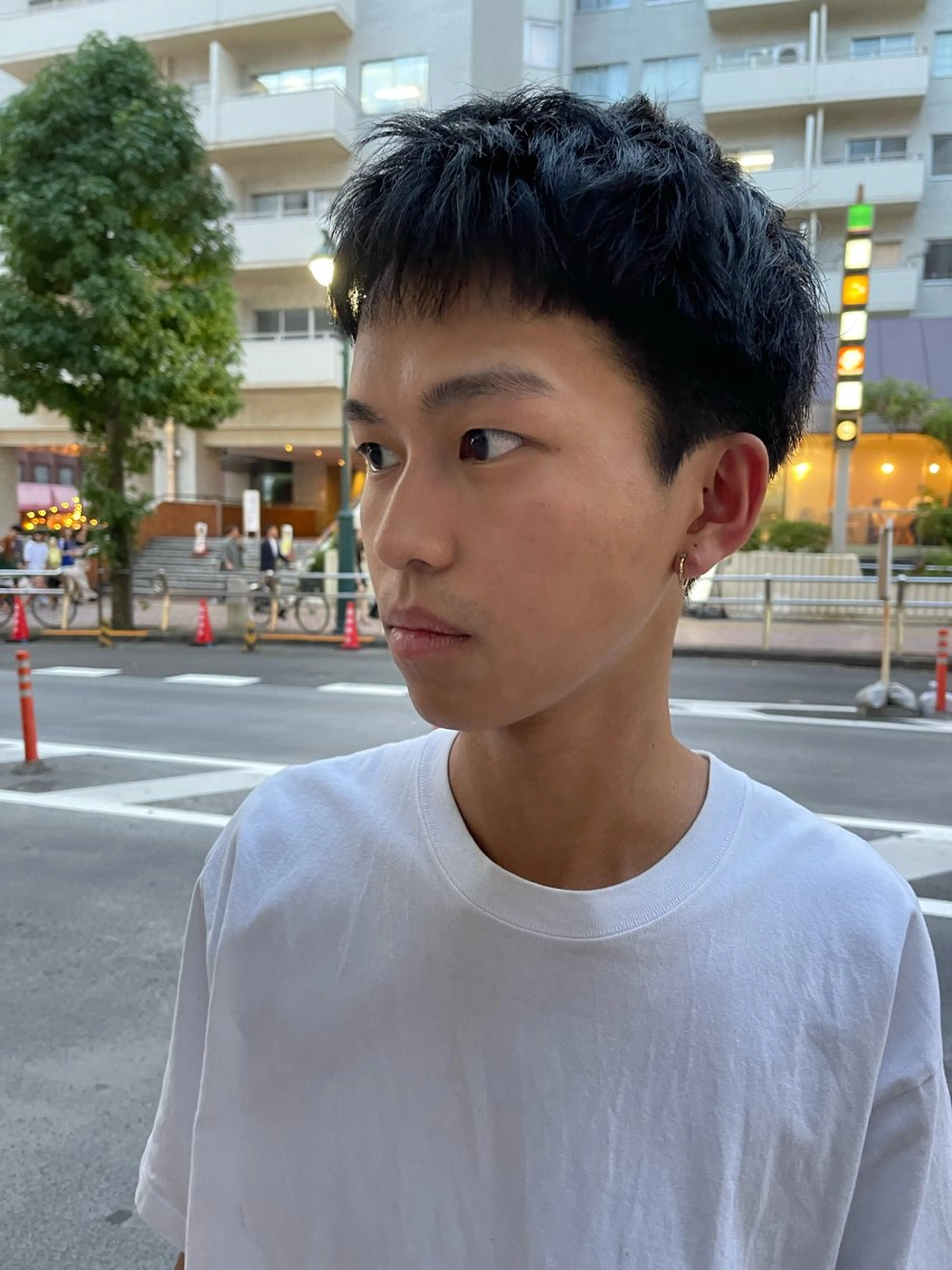 メンズ メンズカット パーマ[佐橋]のヘアスタイル