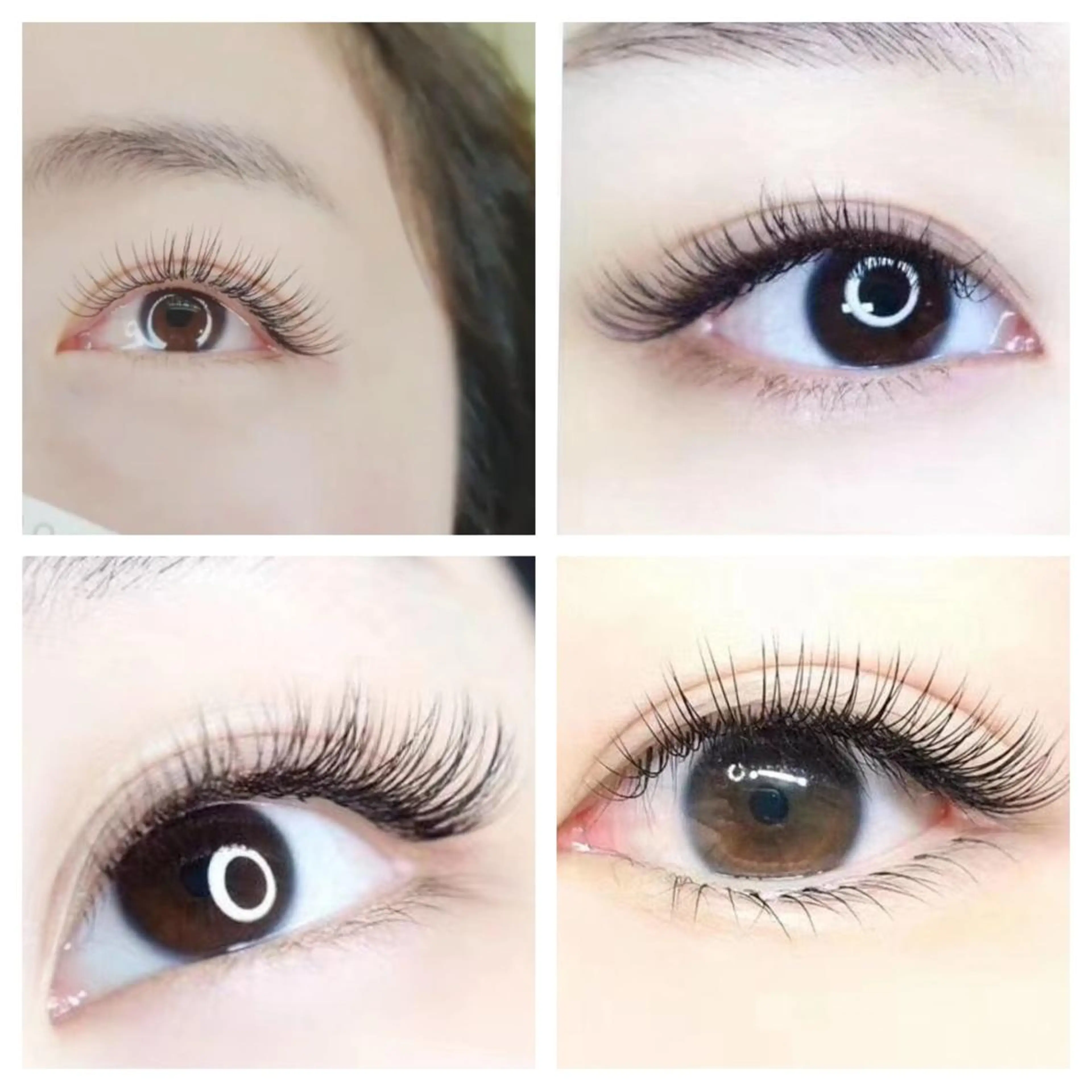 カラー パーマ ヘアアレンジ キッズ ネイル マツエク・マツパ 付け放題 フラットラッシュ 神山 ビューティー・アイのマツエク・マツパデザイン