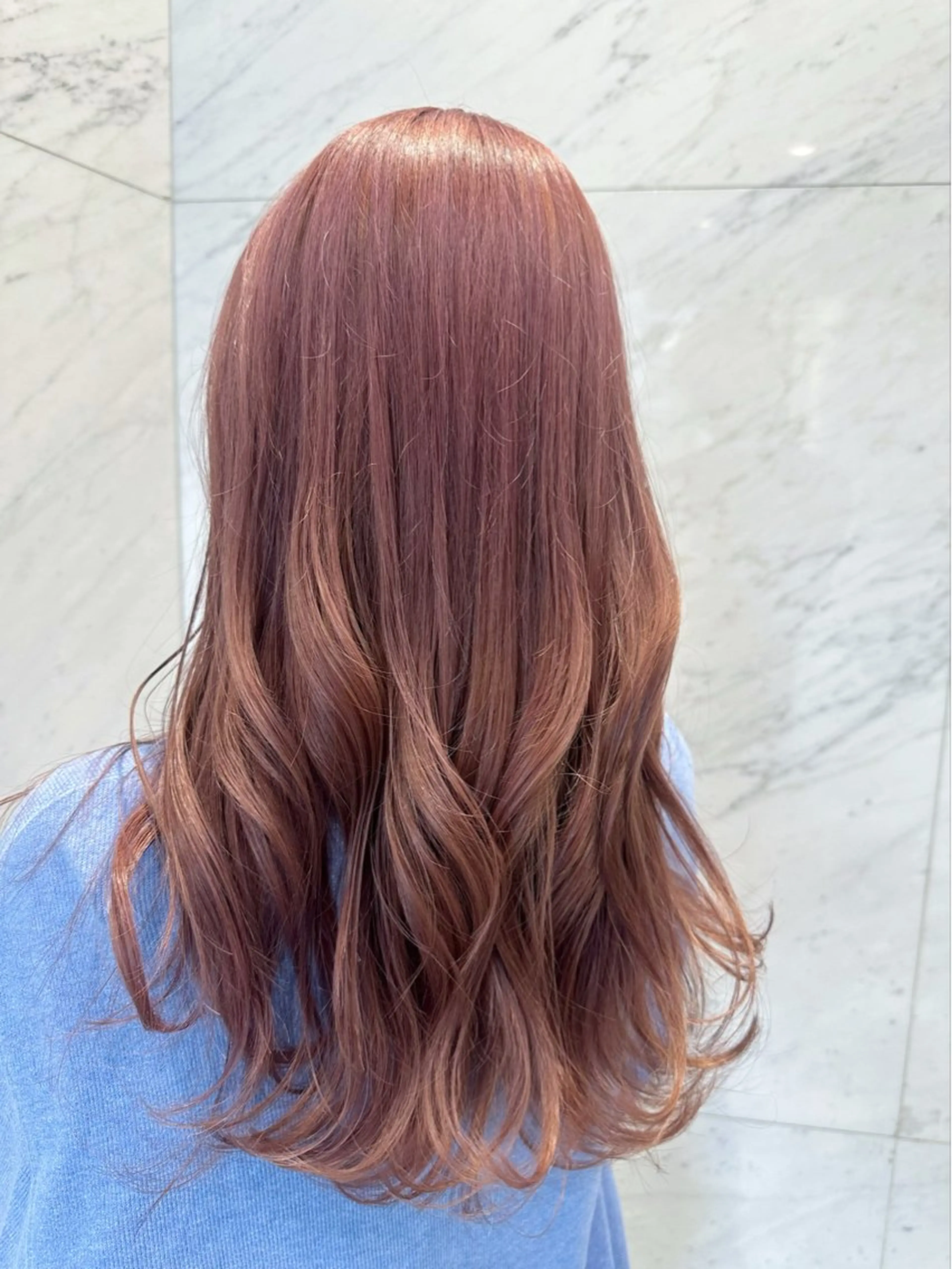 ロング カラー カット ヘアカラー トリートメント 古田 昂也のヘアスタイル