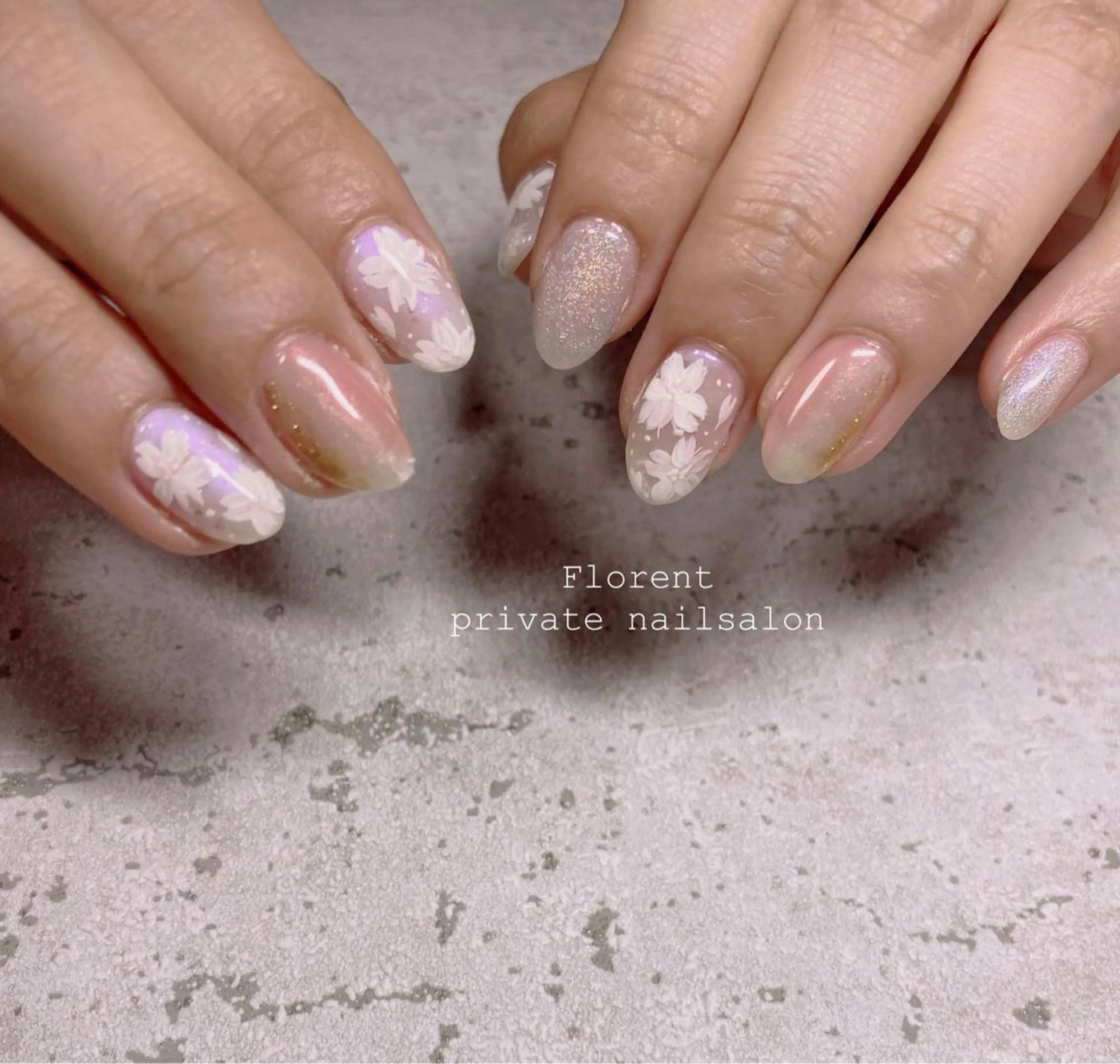 ネイル ハンドネイル florent nailのネイルデザイン