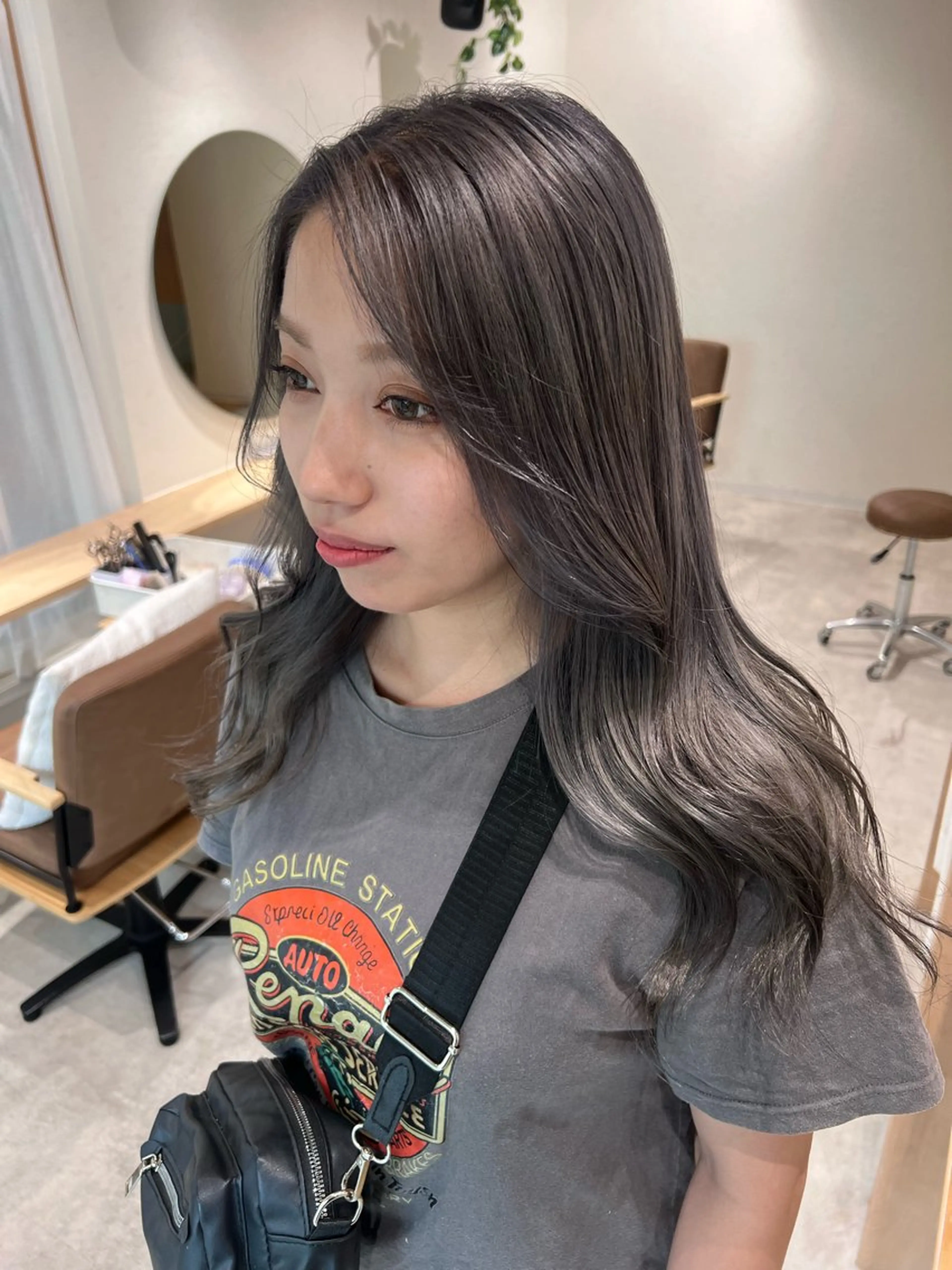 セミロング Day .1のヘアスタイル