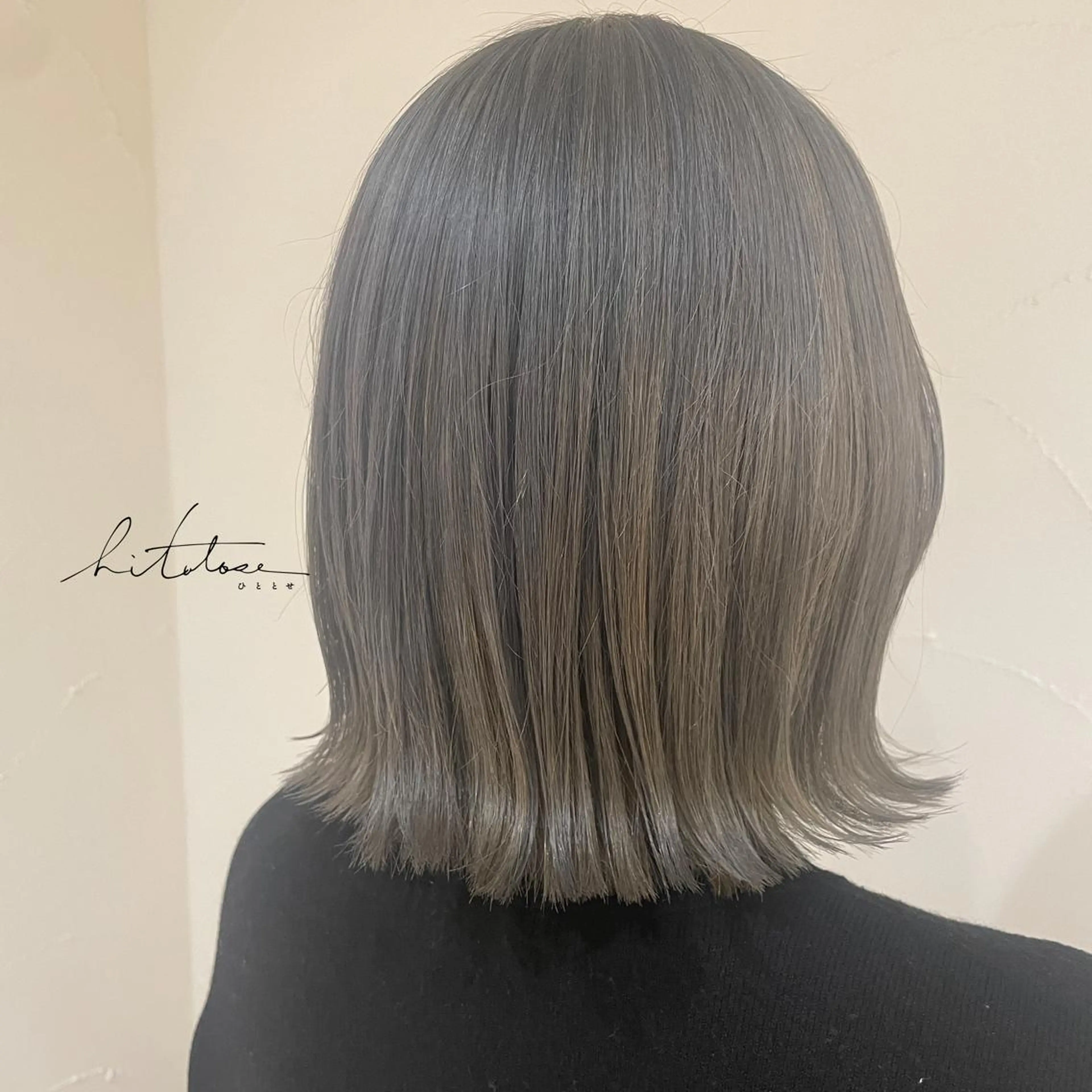 ミディアム カラー ヘアカラー Hitotose代表 中島和樹のヘアスタイル