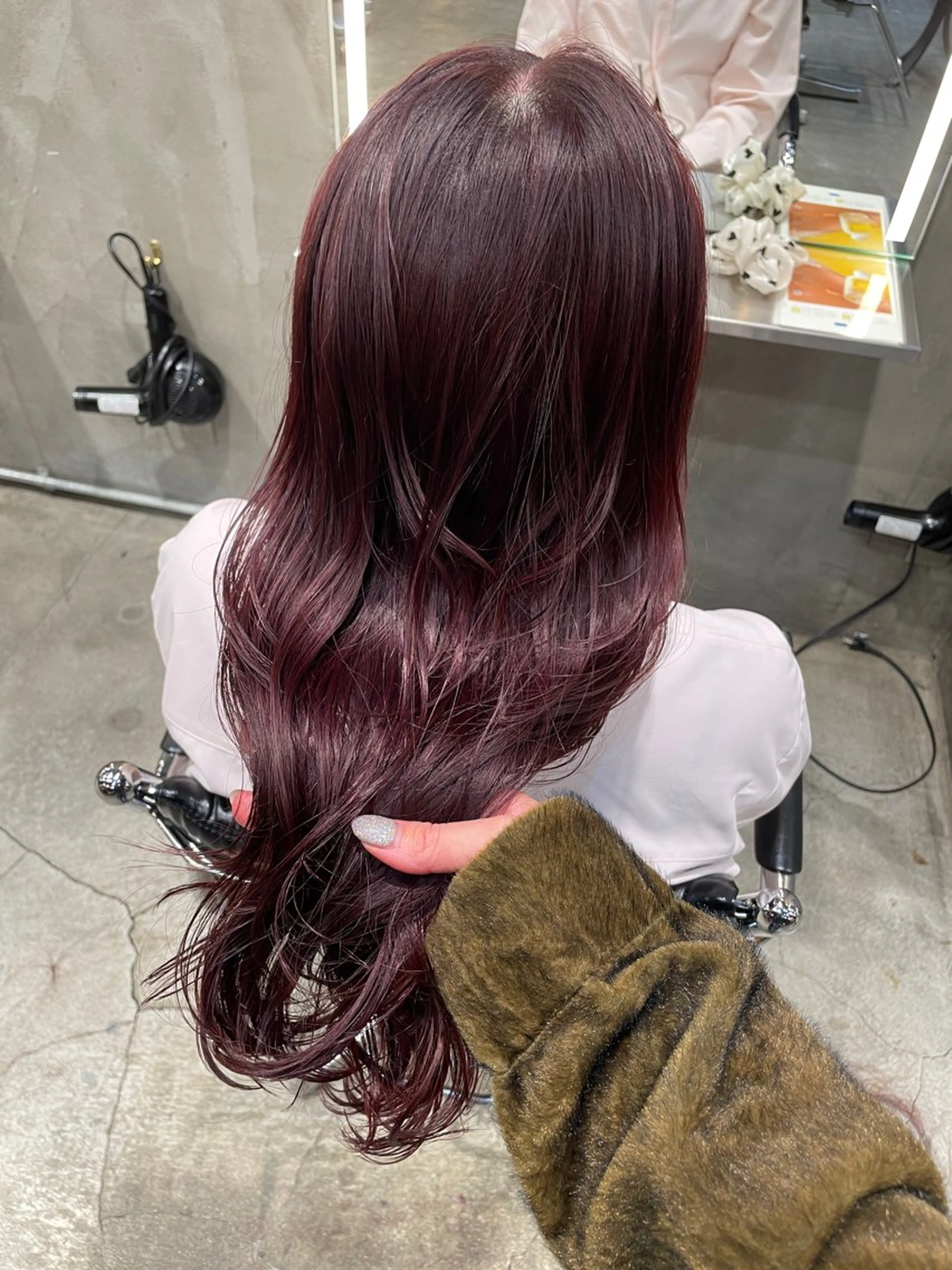 ロング カラー カット ヘアカラー トリートメント 似合わせカラー / レイヤーMADOKAのヘアスタイル