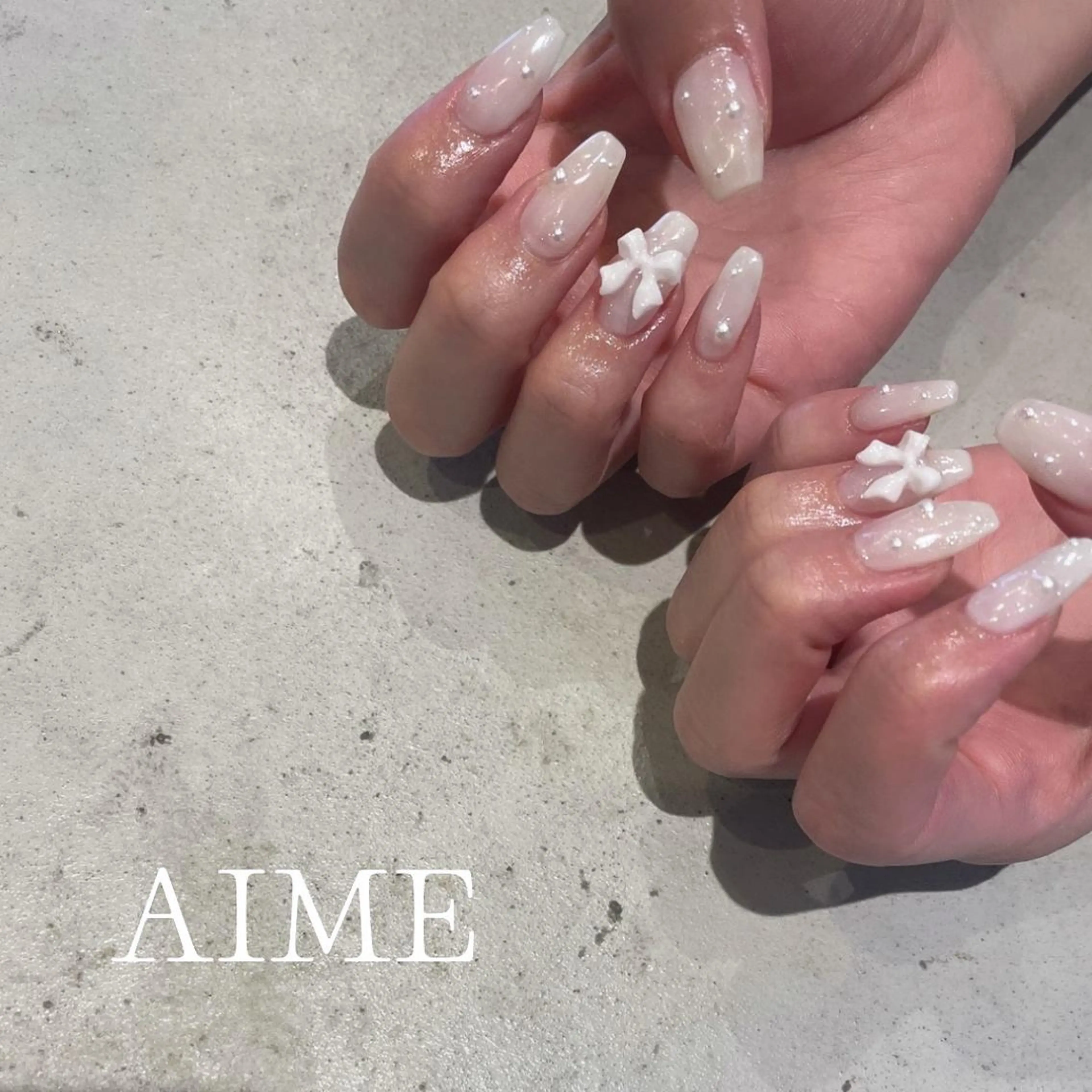 ネイル アートネイル ハンドネイル AIME （momo）のネイルデザイン