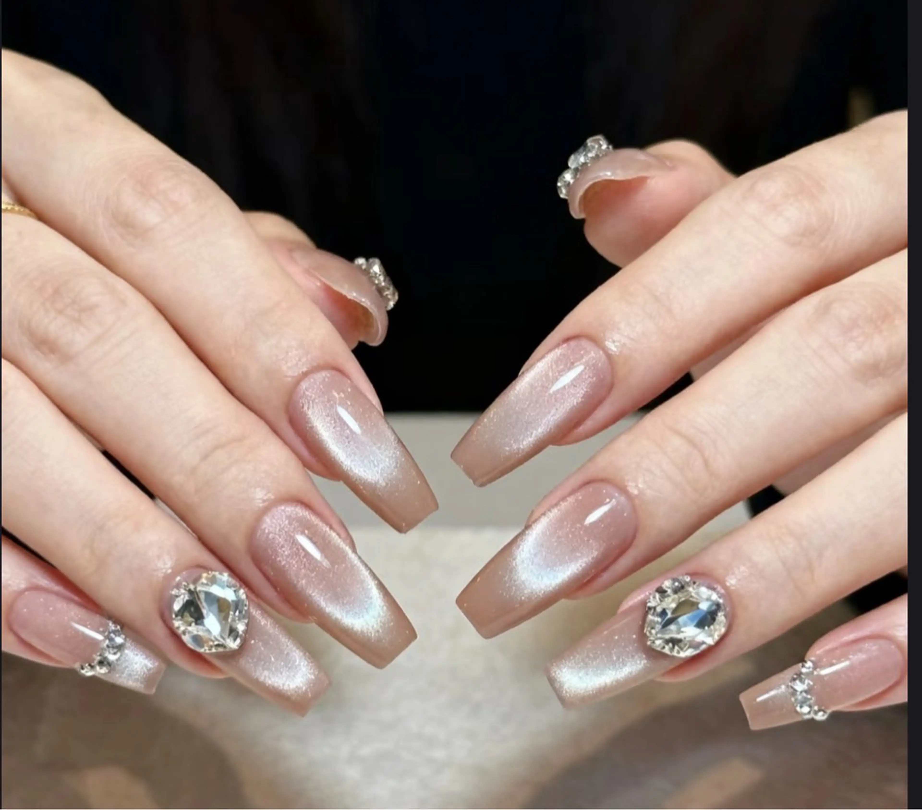 ネイル ハンドネイル ハンドケア 🍑 momo_nailのネイルデザイン