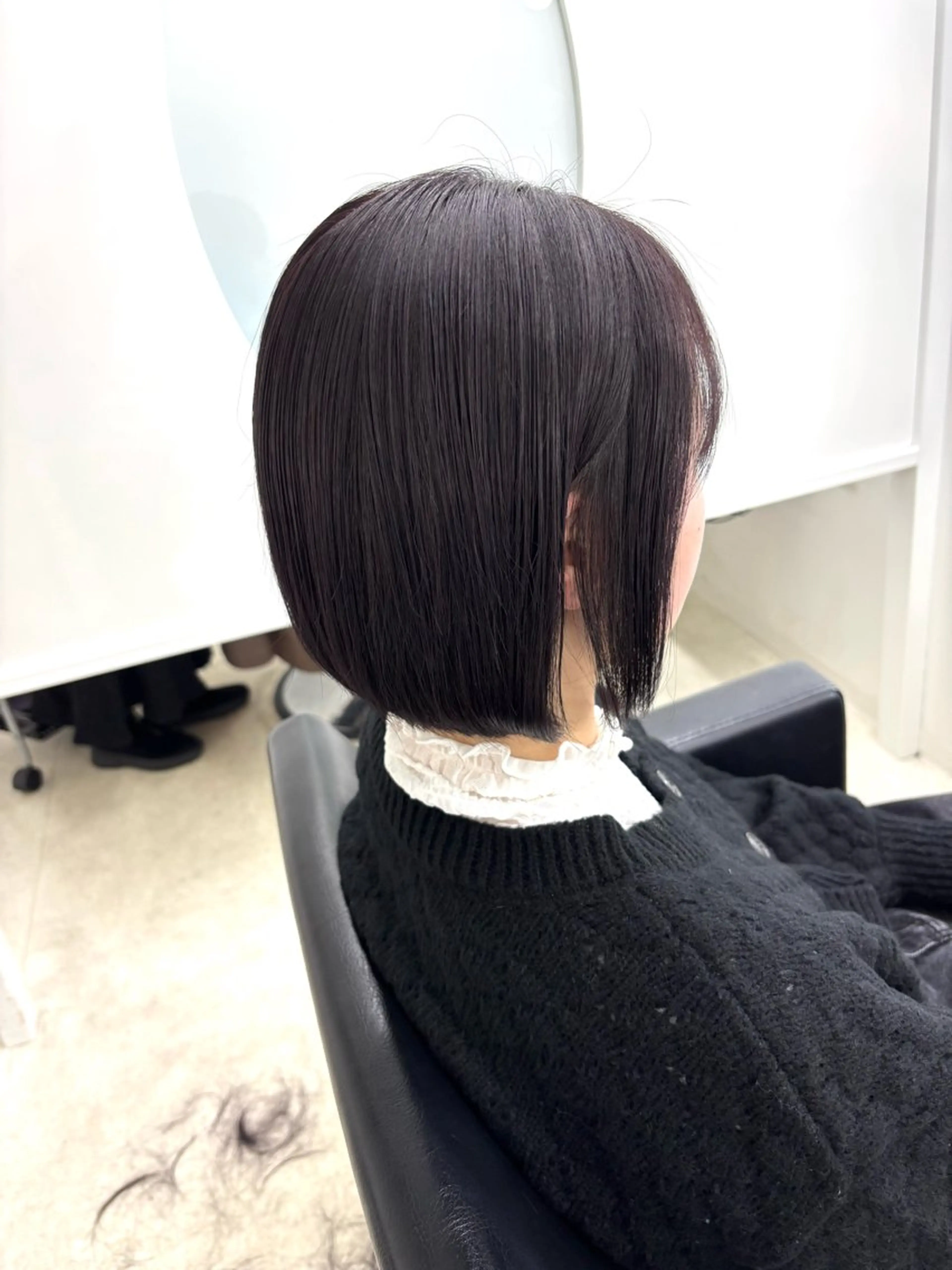 ショート カラー カット ヘアカラー トリートメント 冨木 雄斗のヘアスタイル