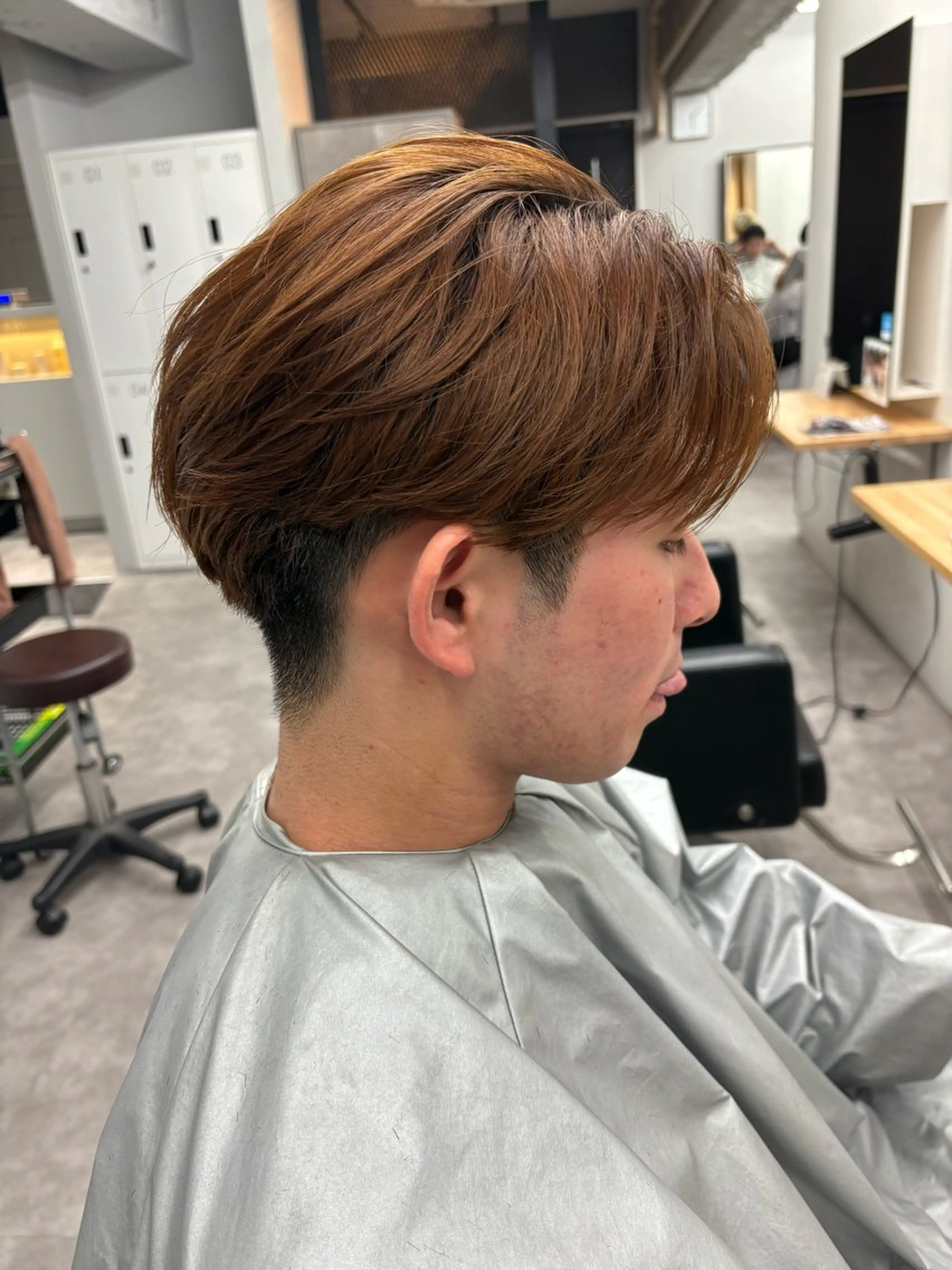 ショート メンズ くせ毛 縮毛矯正 カット 縮毛矯正 鈴木 メンズ北千住のヘアスタイル