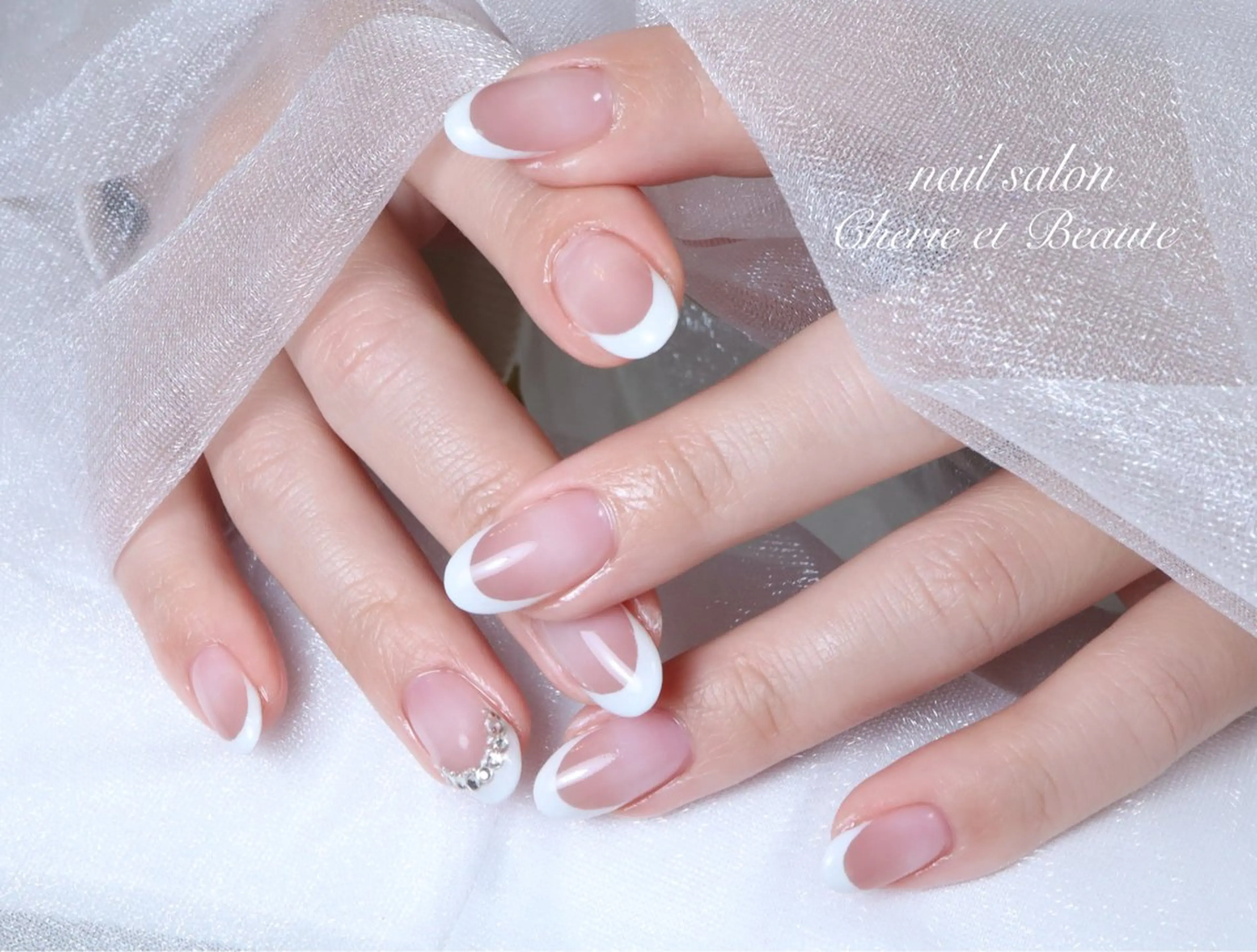 ネイル フレンチネイル nail salon シェリーのネイルデザイン