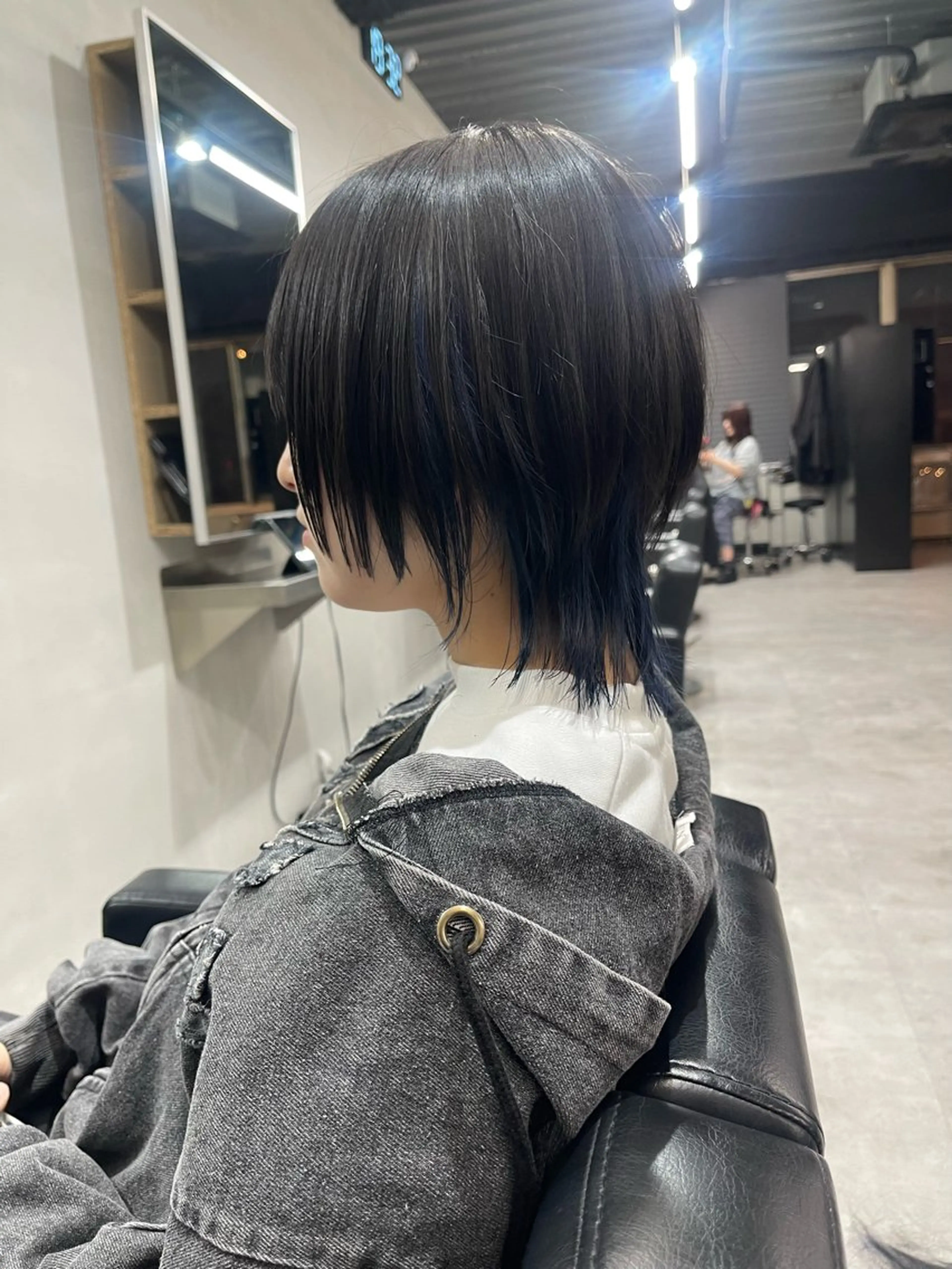 ショート ショートヘア ウルフカット カット ヘアカラー 柏 ウルフ/レイヤー 田中佐和🐺のヘアスタイル