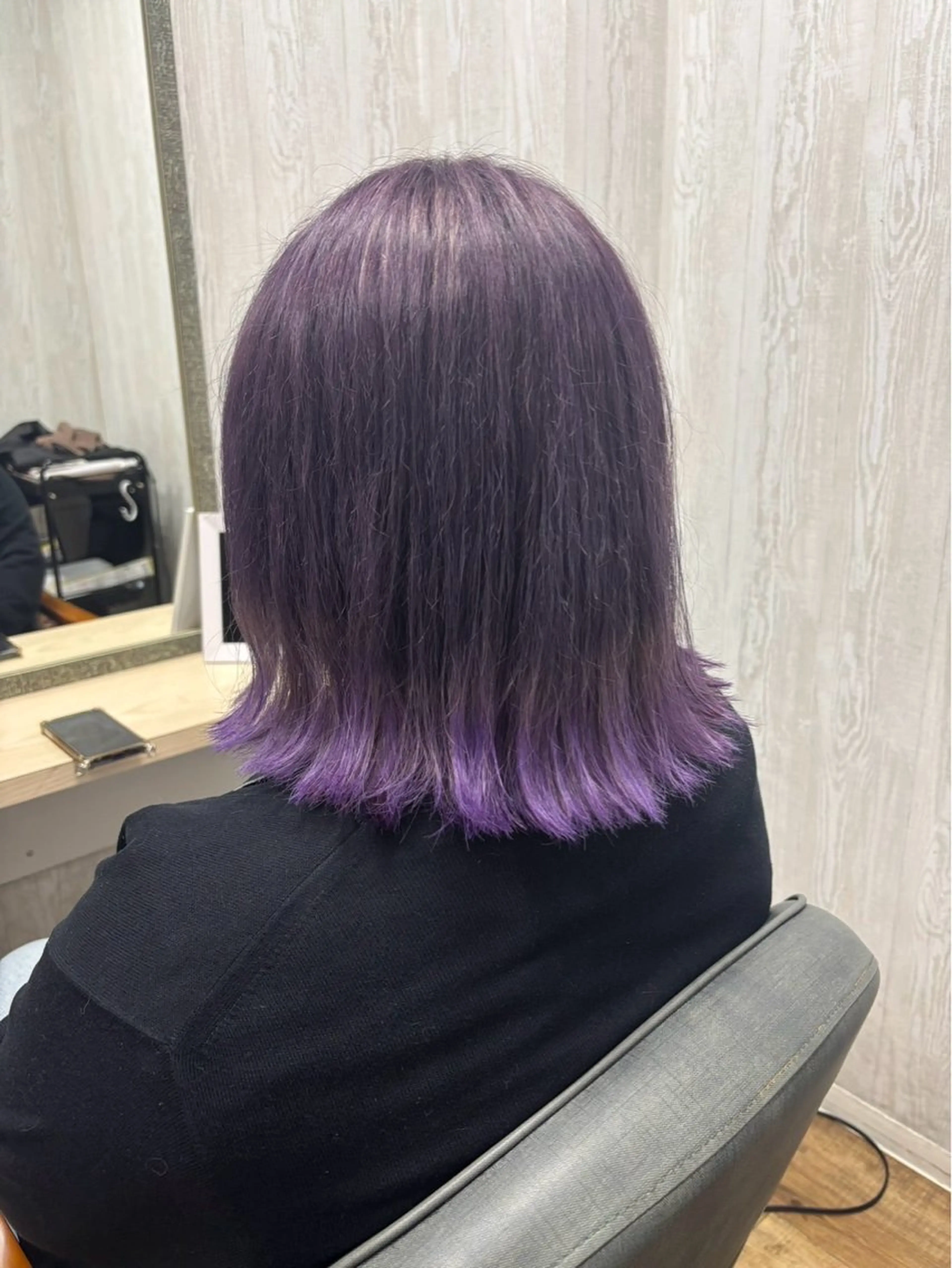 ミディアム カラー TELAHAIR ﾓﾃﾞﾙ募集TOMOのヘアスタイル