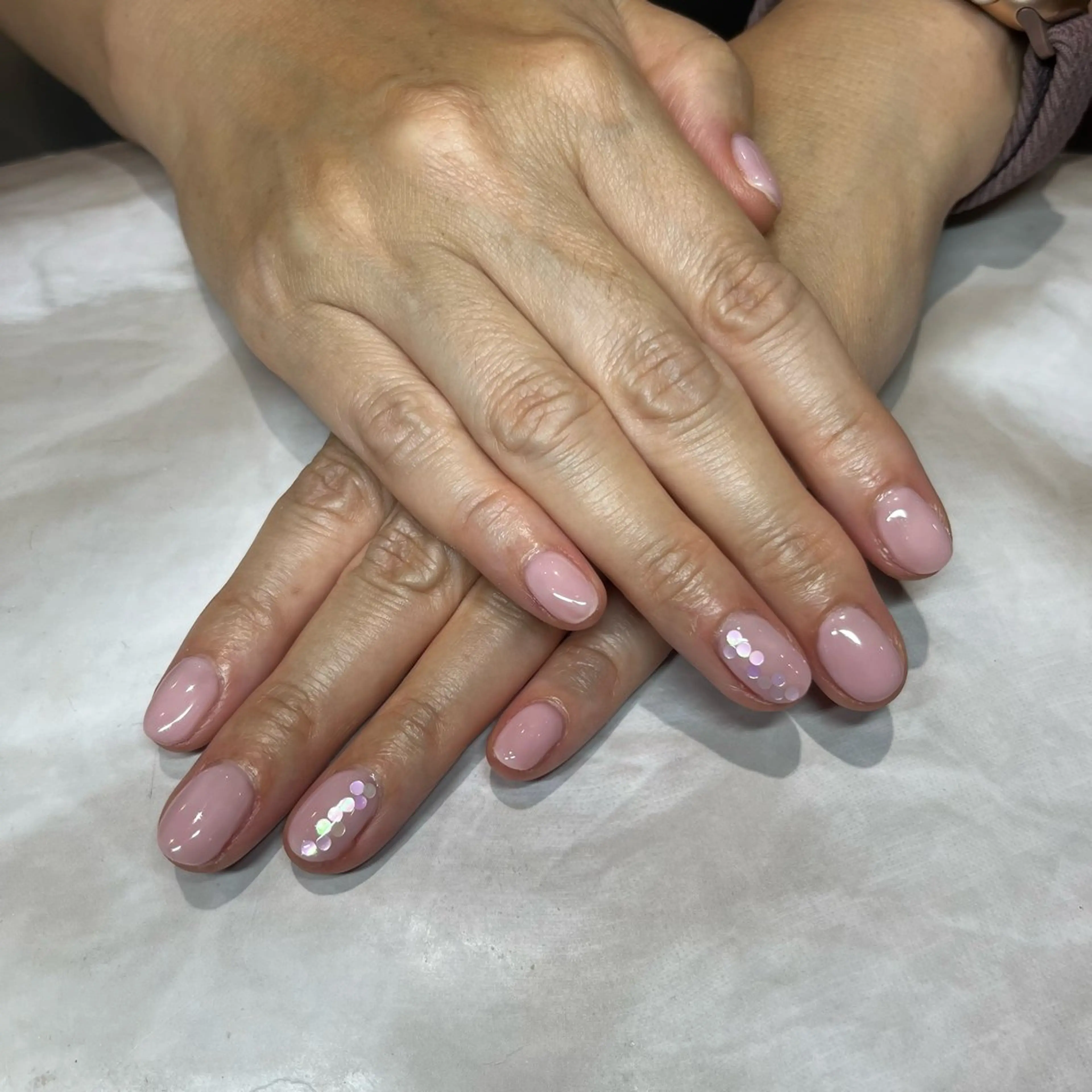 ネイル ワンカラーネイル Tanemoto NAKATAのマツエク・マツパデザイン