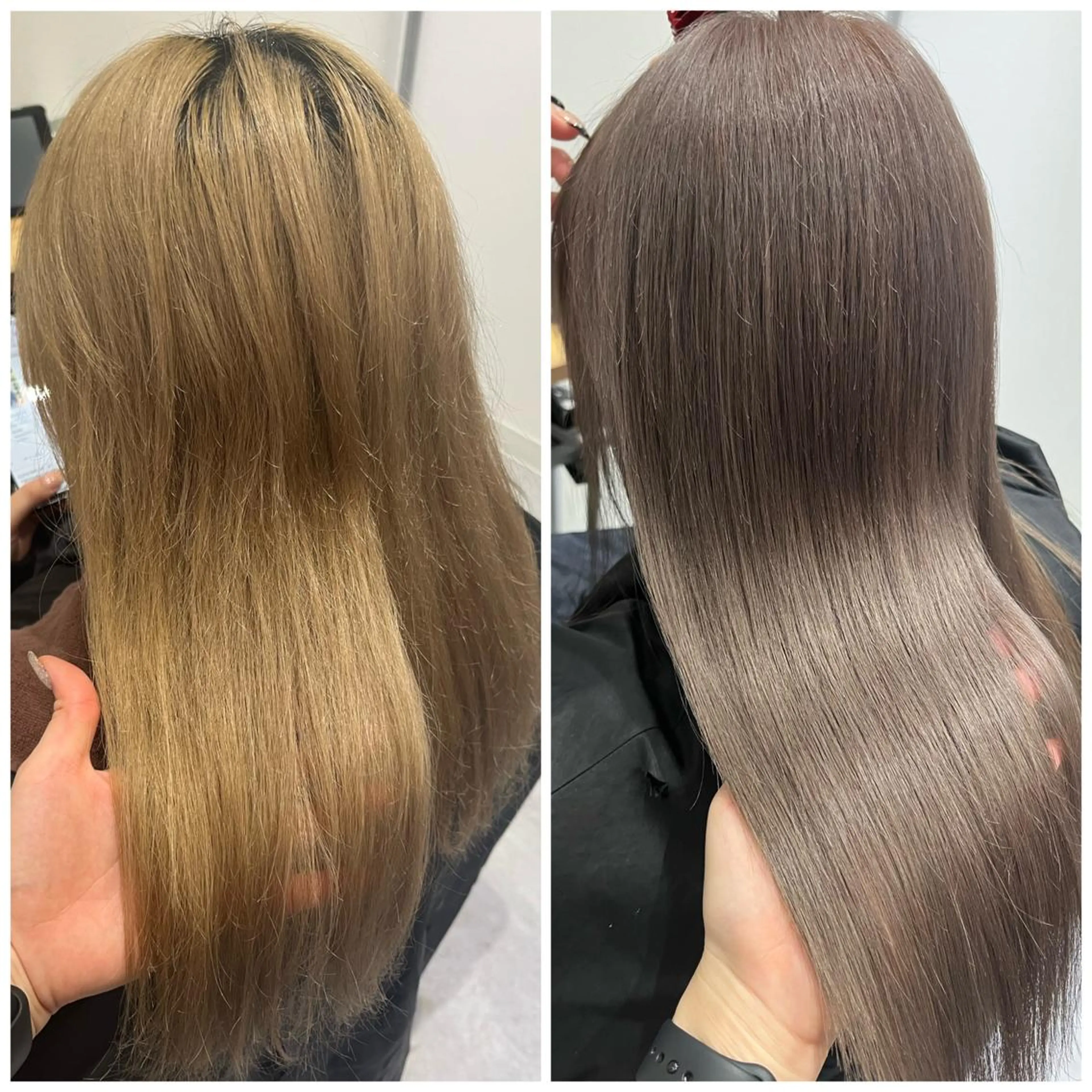 ミディアム カラー ヘアカラー トリートメント MAKO ❤️🔥NEXTのヘアスタイル