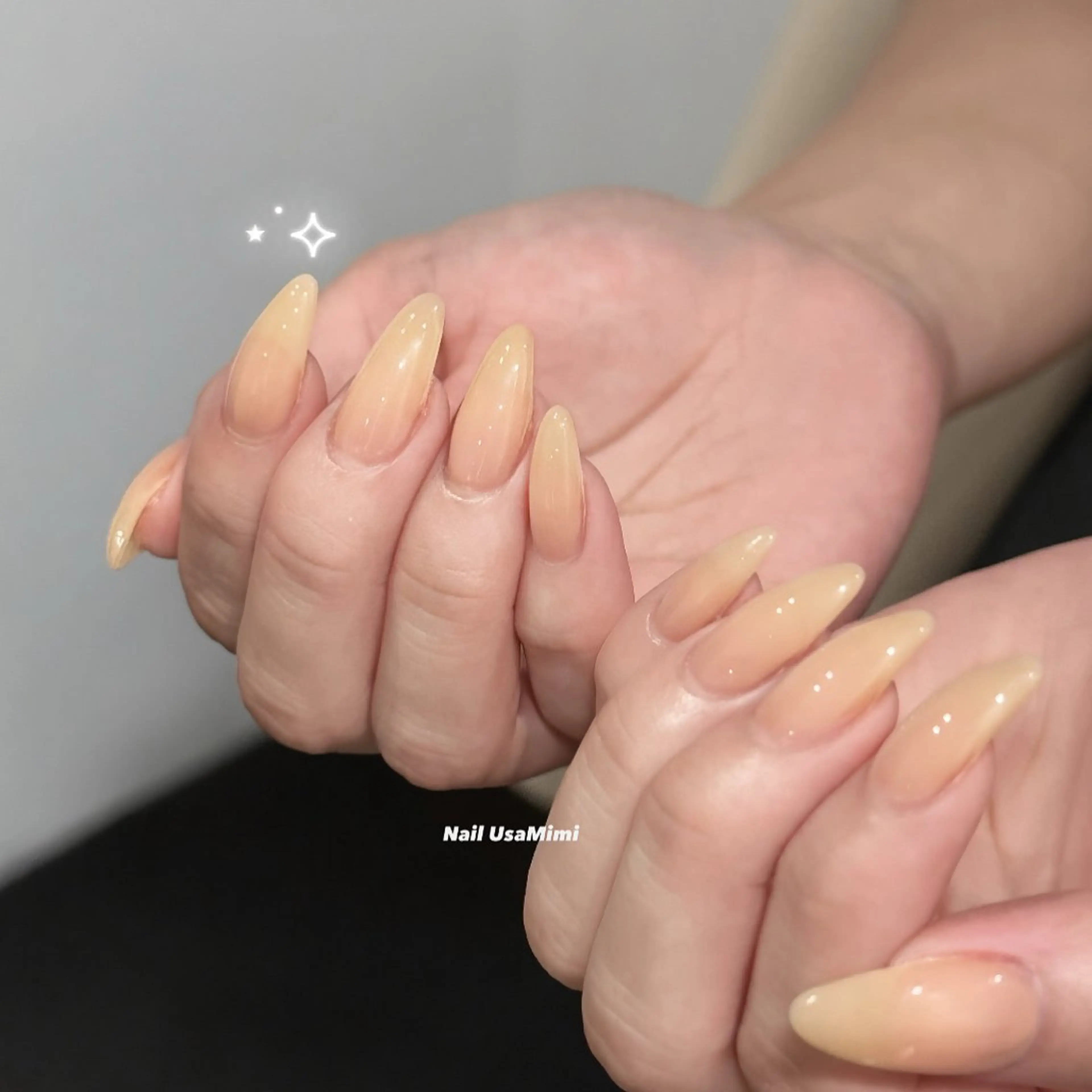 ネイル ハンドネイル 本町NailUsaM imi MOMOKAのネイルデザイン