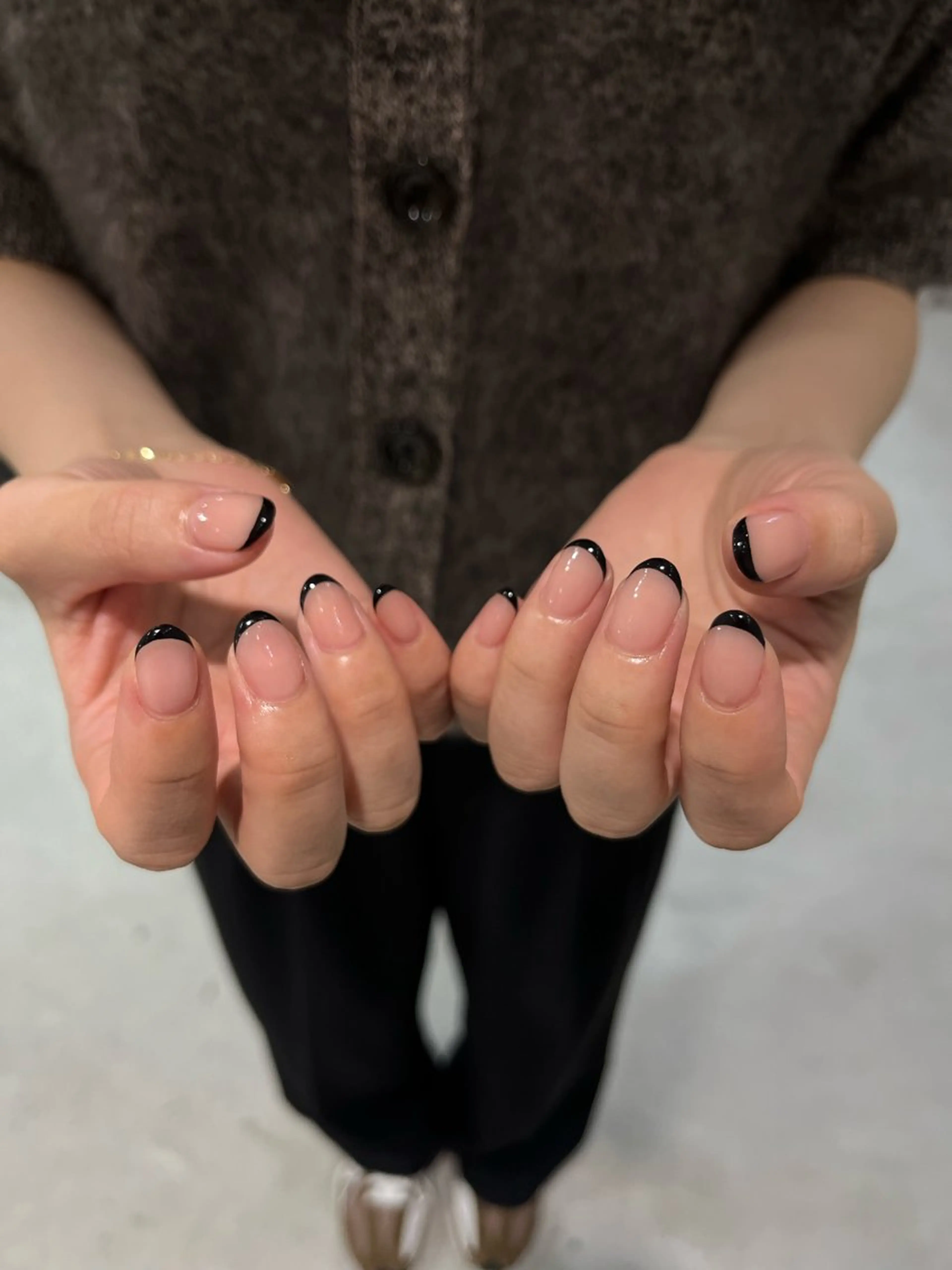 ネイル フレンチネイル Hi,nail mahoのネイルデザイン