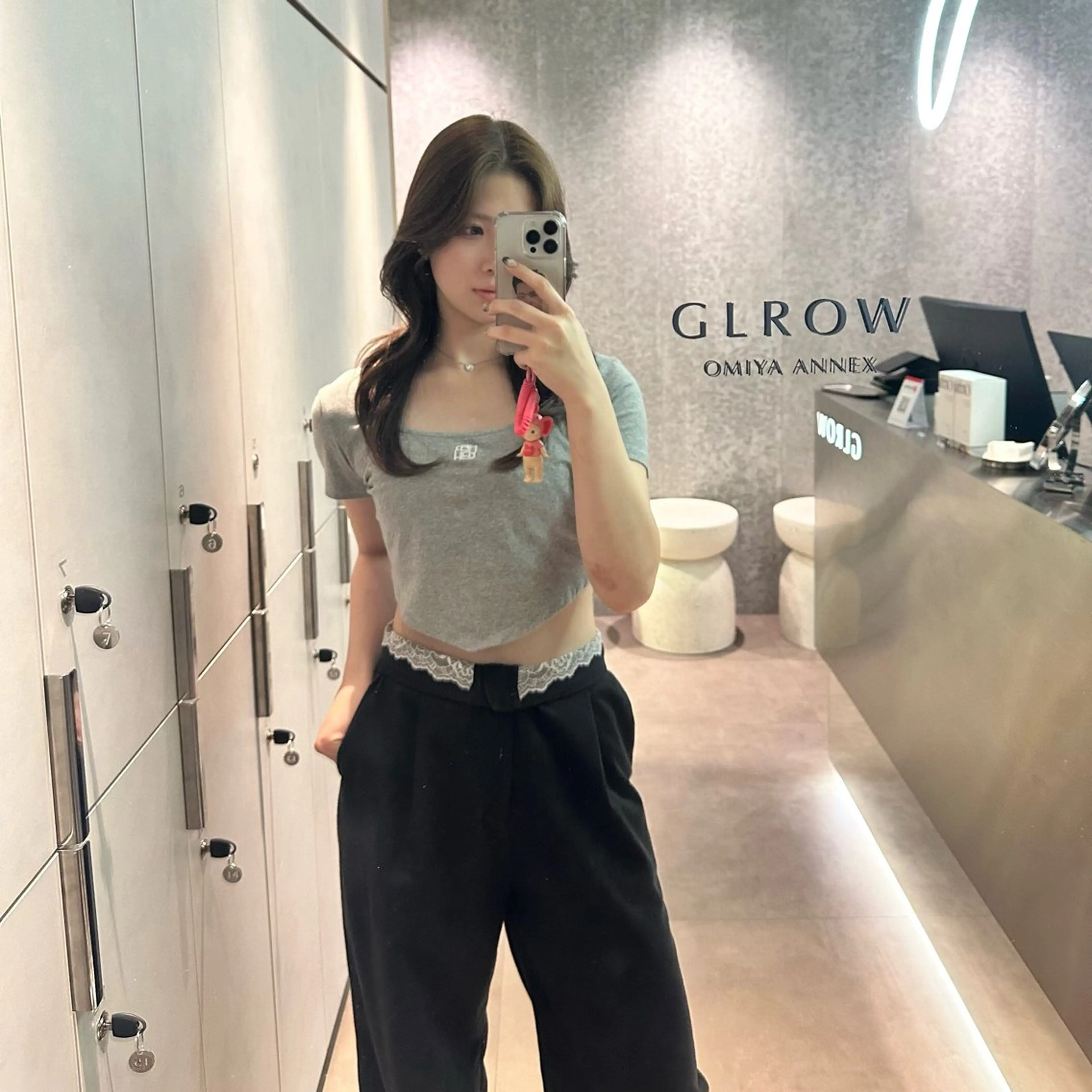 ミディアム ブリーチなしW🎀 髪質改善／はのんのヘアスタイル